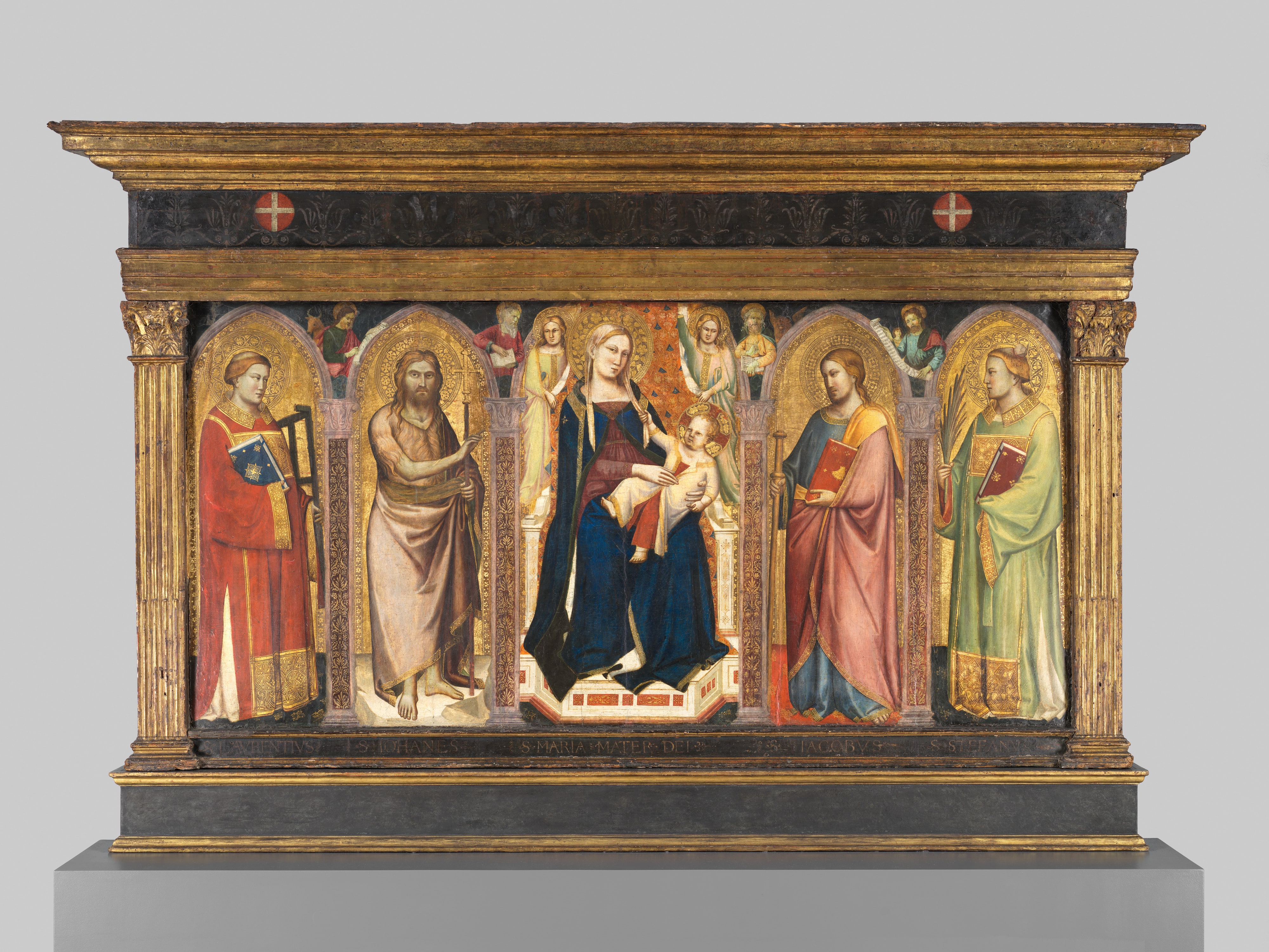 Madonna and Child Enthroned with Saints