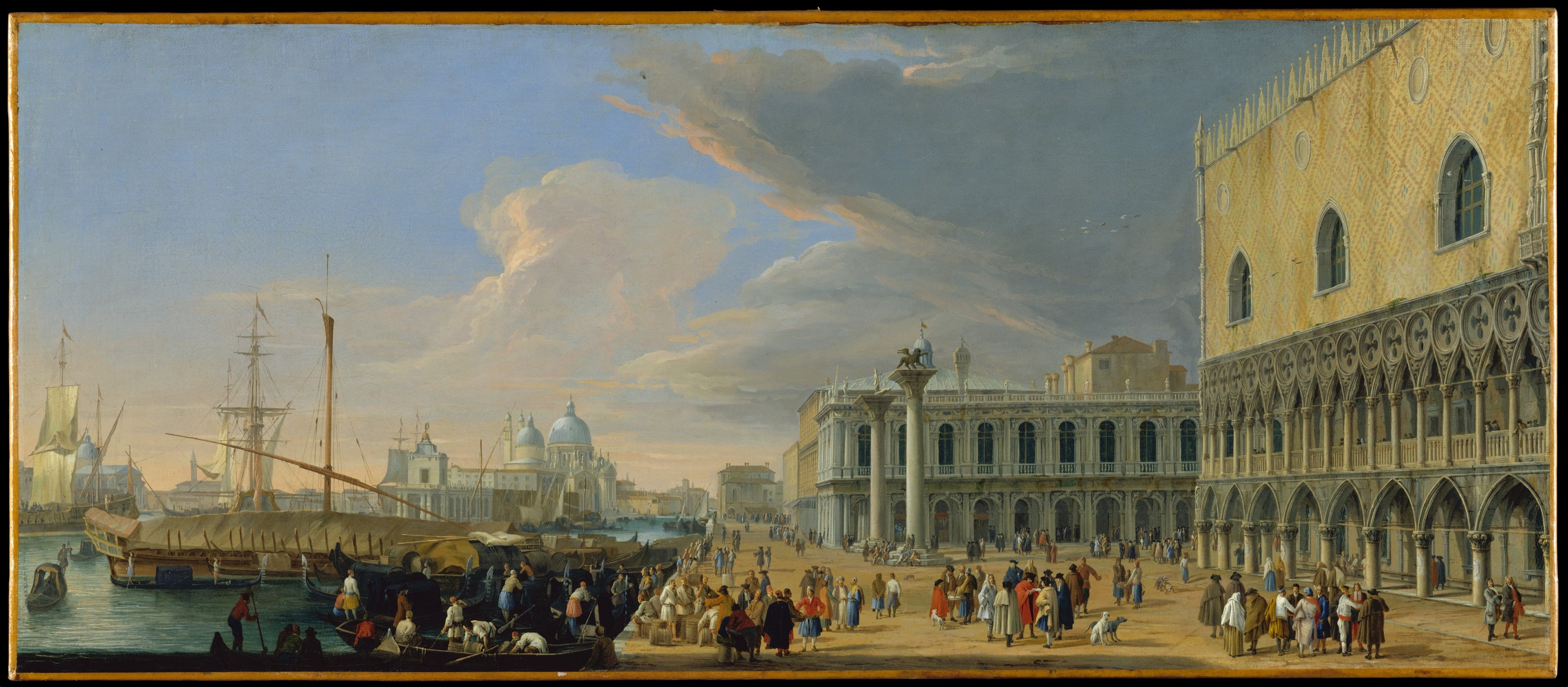 The Molo, Venice, Looking West