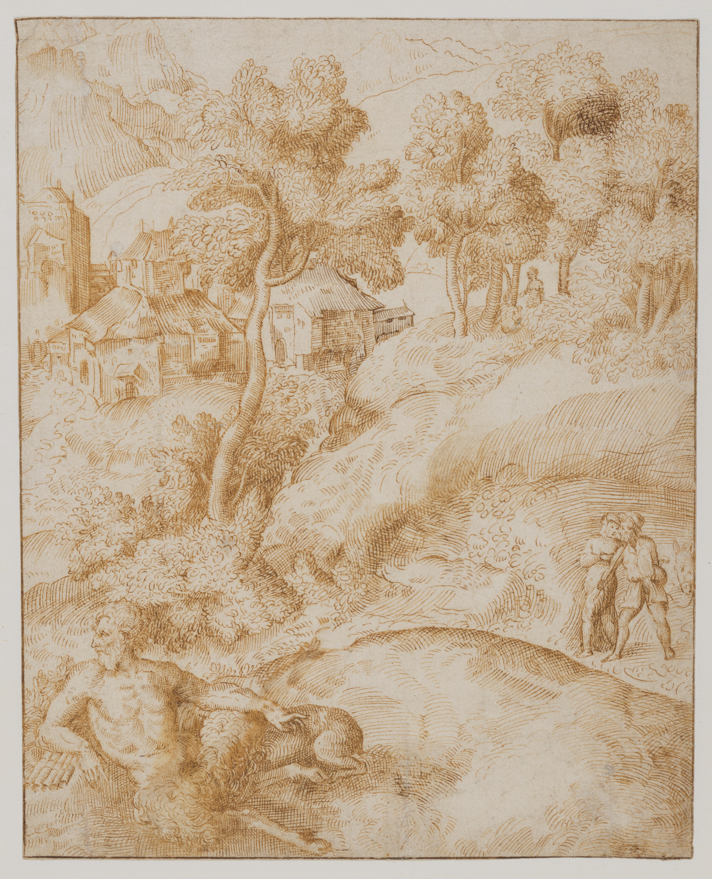 Landscape with a Satyr