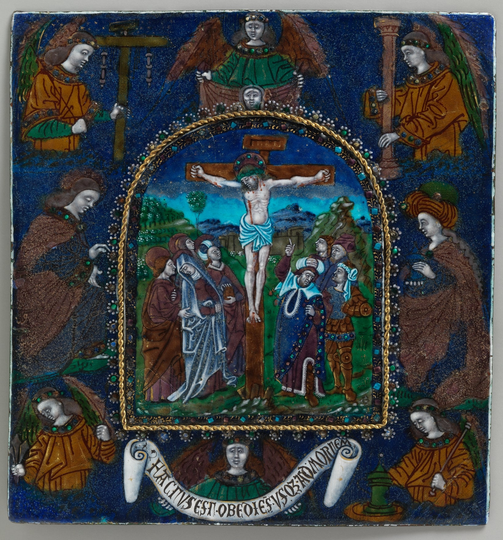 Plaque with the Crucifixion