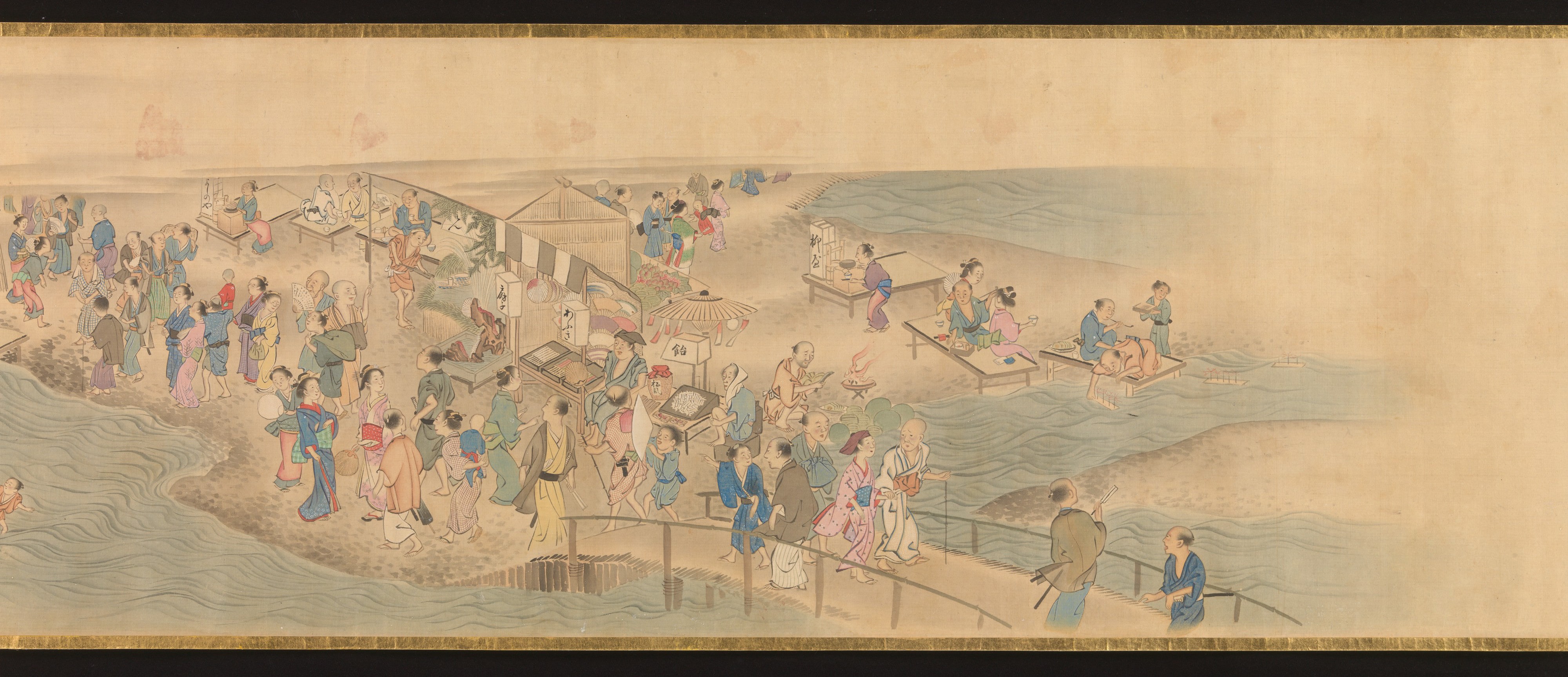 源琦筆 　華洛四季遊楽図巻|Scenes of the Four Seasons in Kyoto