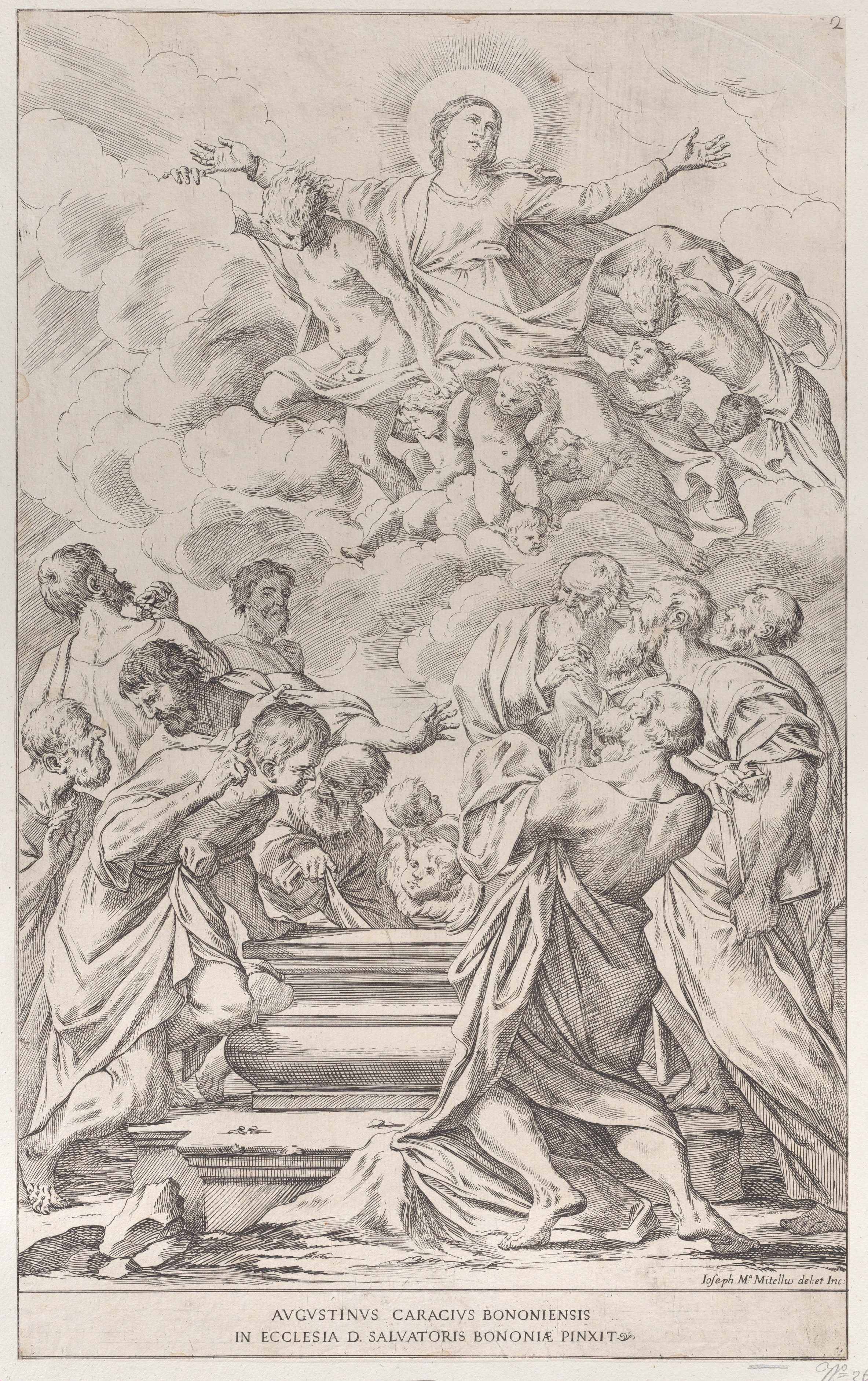 Plate 2: the Assumption of the Virgin
