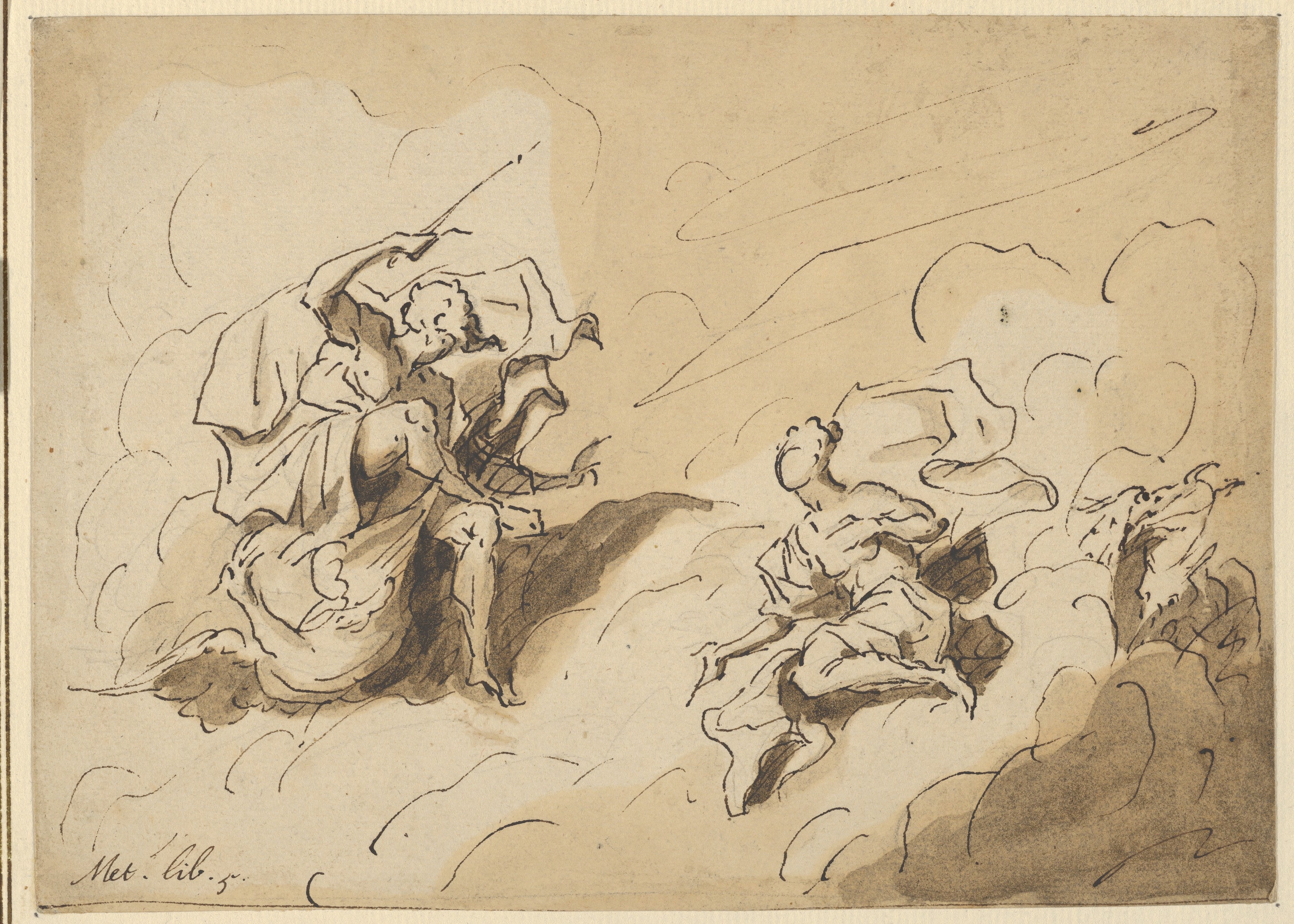 Ceres pleading with Jove for the Return of Prosperpina: Ovid, Metamorphoses, Book V