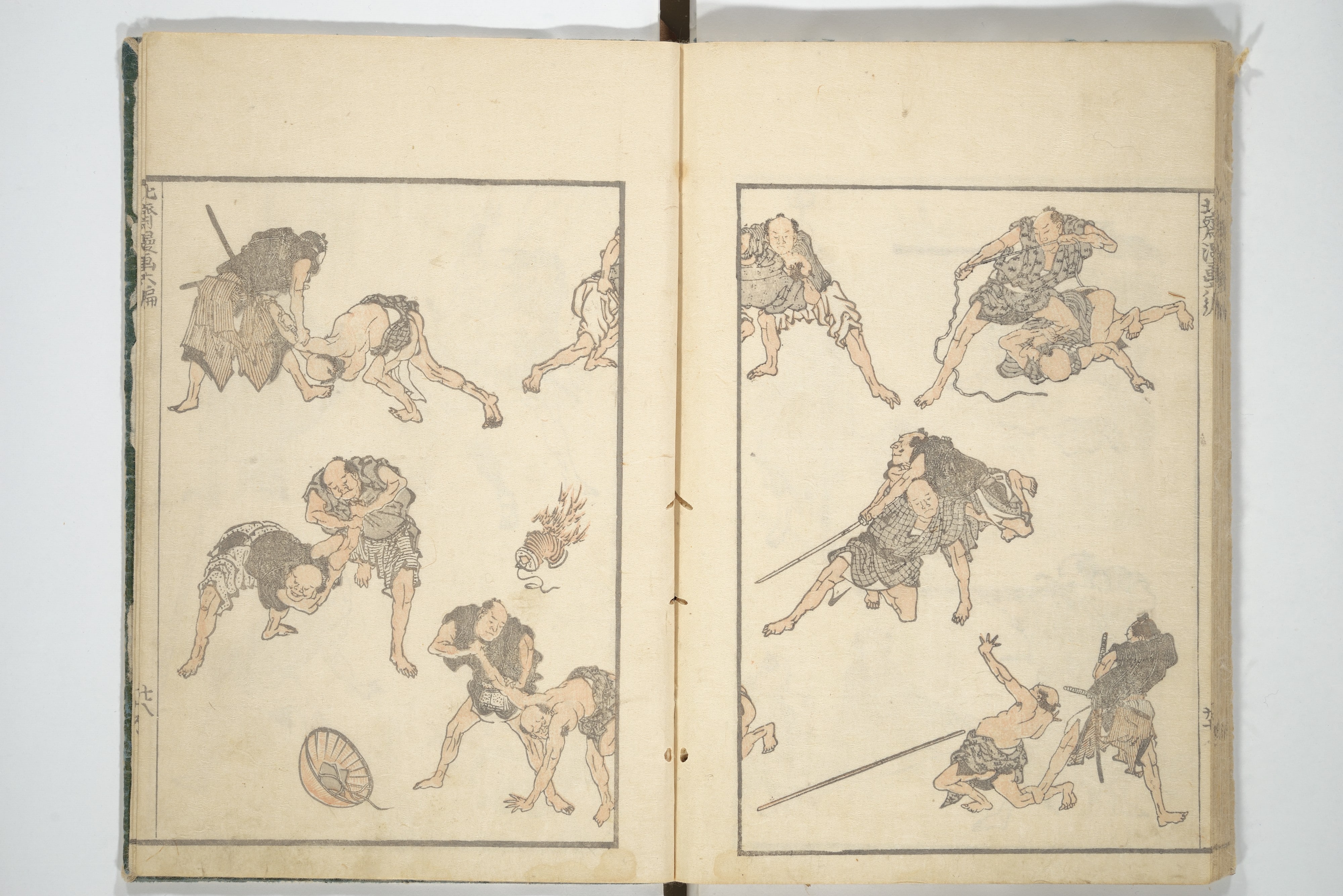 傳神開手 北斎漫画 初編 - 十五編|Transmitting the Spirit, Revealing the Form of Things, Volume 1 to 15 of Hokusai Sketchbooks (Denshin kaishu: Hokusai manga, shohen–jugohen) 伝神開手北斎漫画 初編-十五編