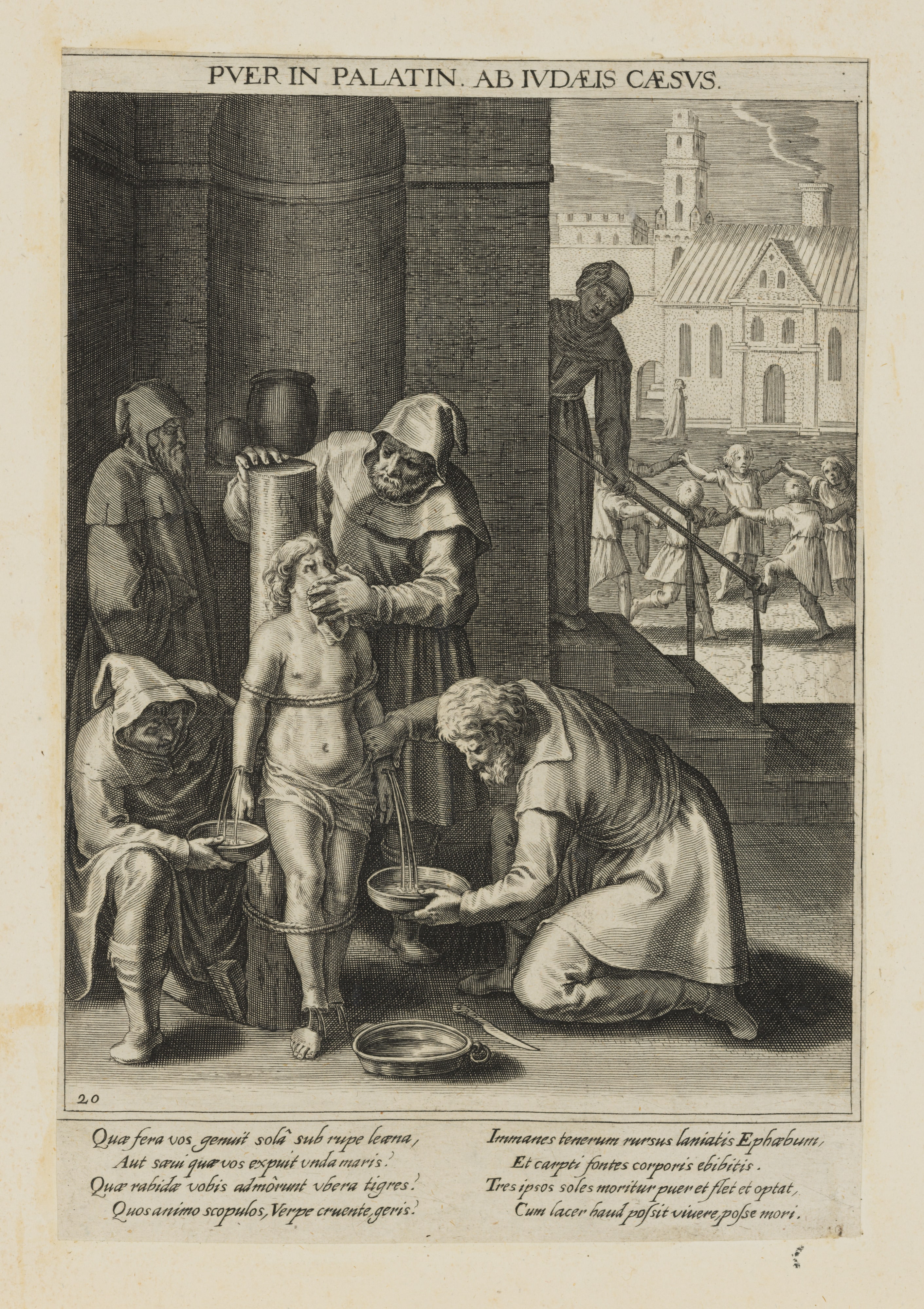 Boy Killed in the Palatine, from Bavaria Sancta: The Life and Martyrdom of Holy Men and Women (Vol. III)