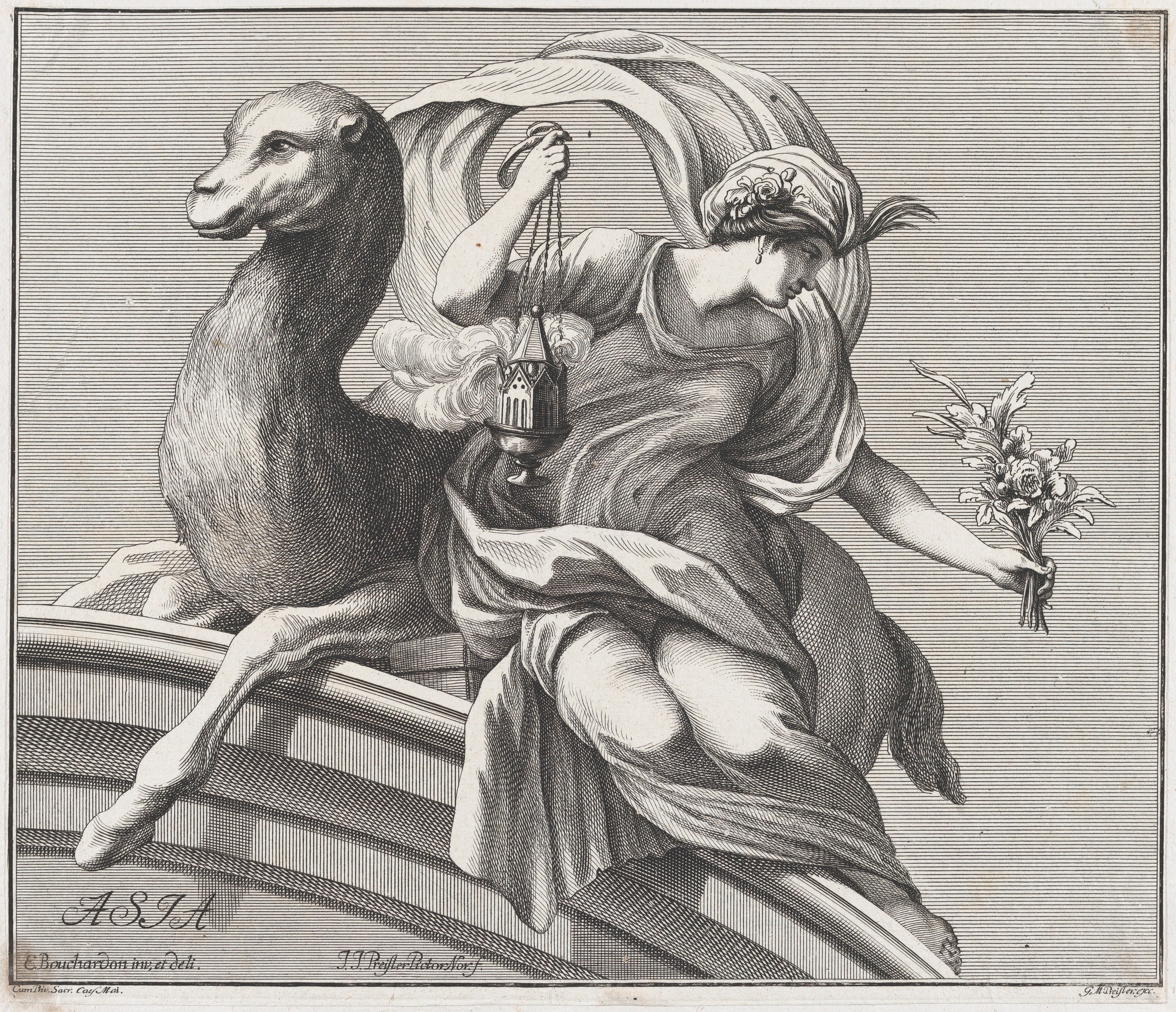 Allegory of Asia, from the Four Continents