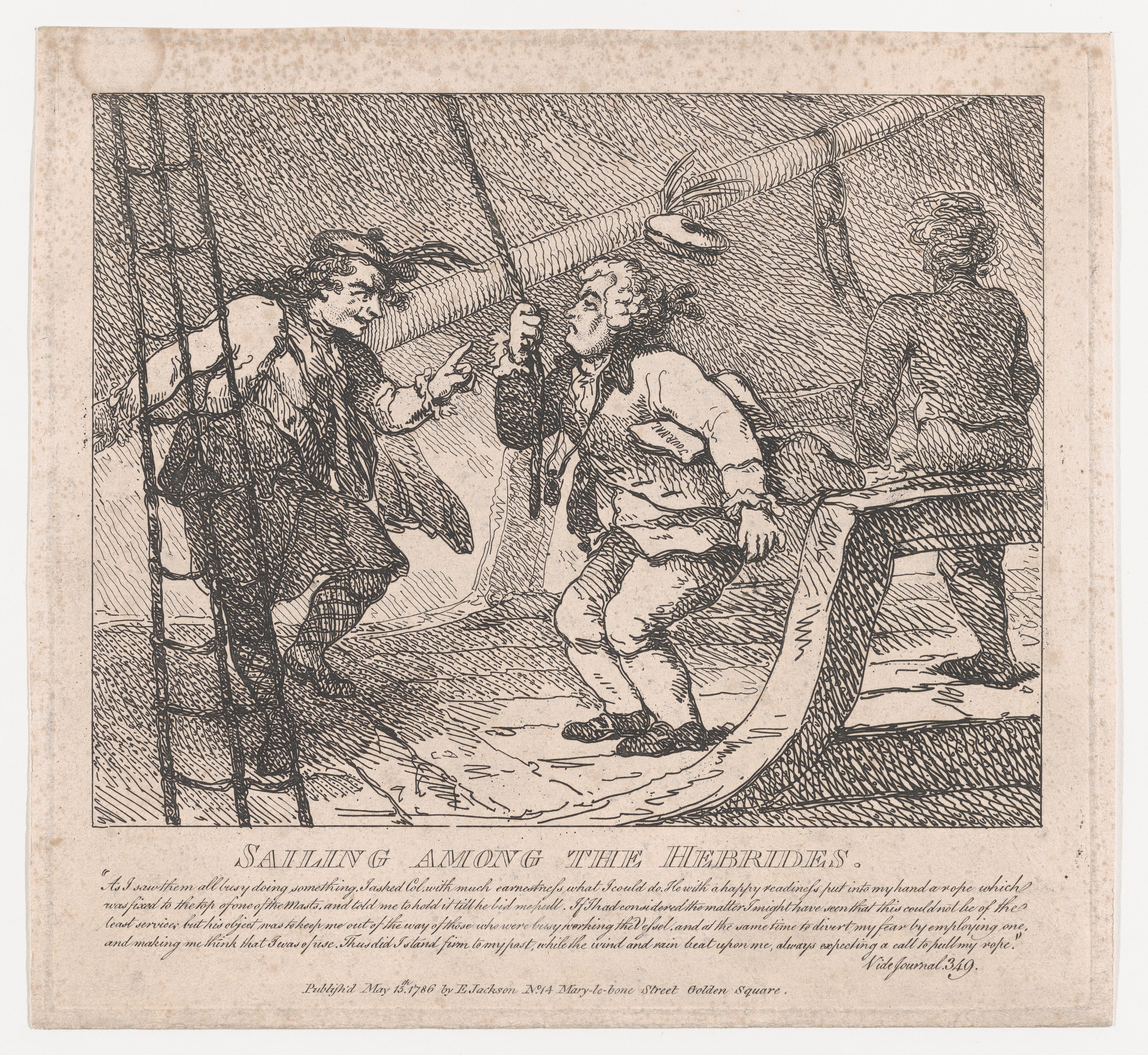 Sailing Among the Hebrides (Picturesque Beauties of Boswell, Part the Second)
