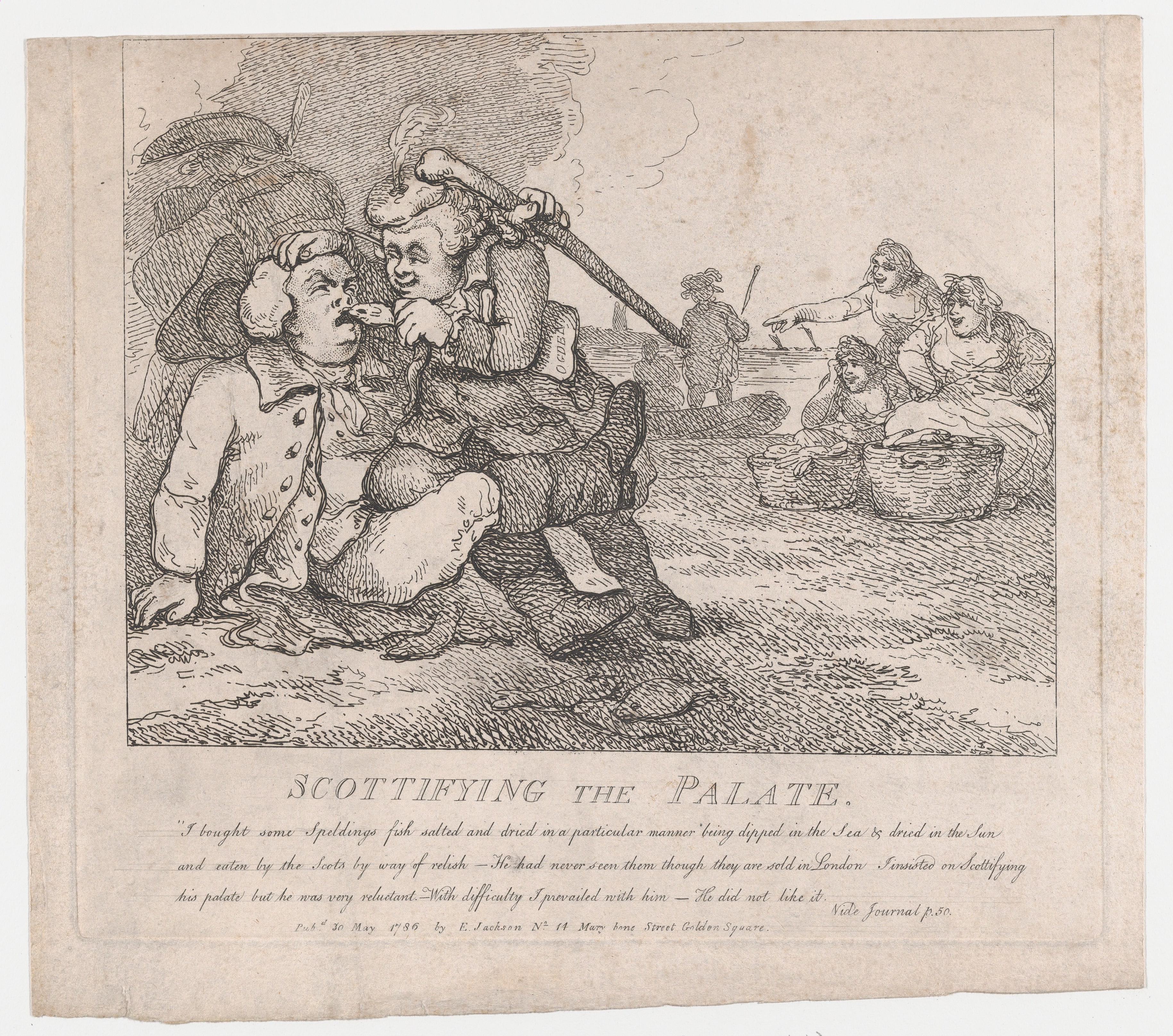 Scottifying the Palate (Picturesque Beauties of Boswell, Part the First)