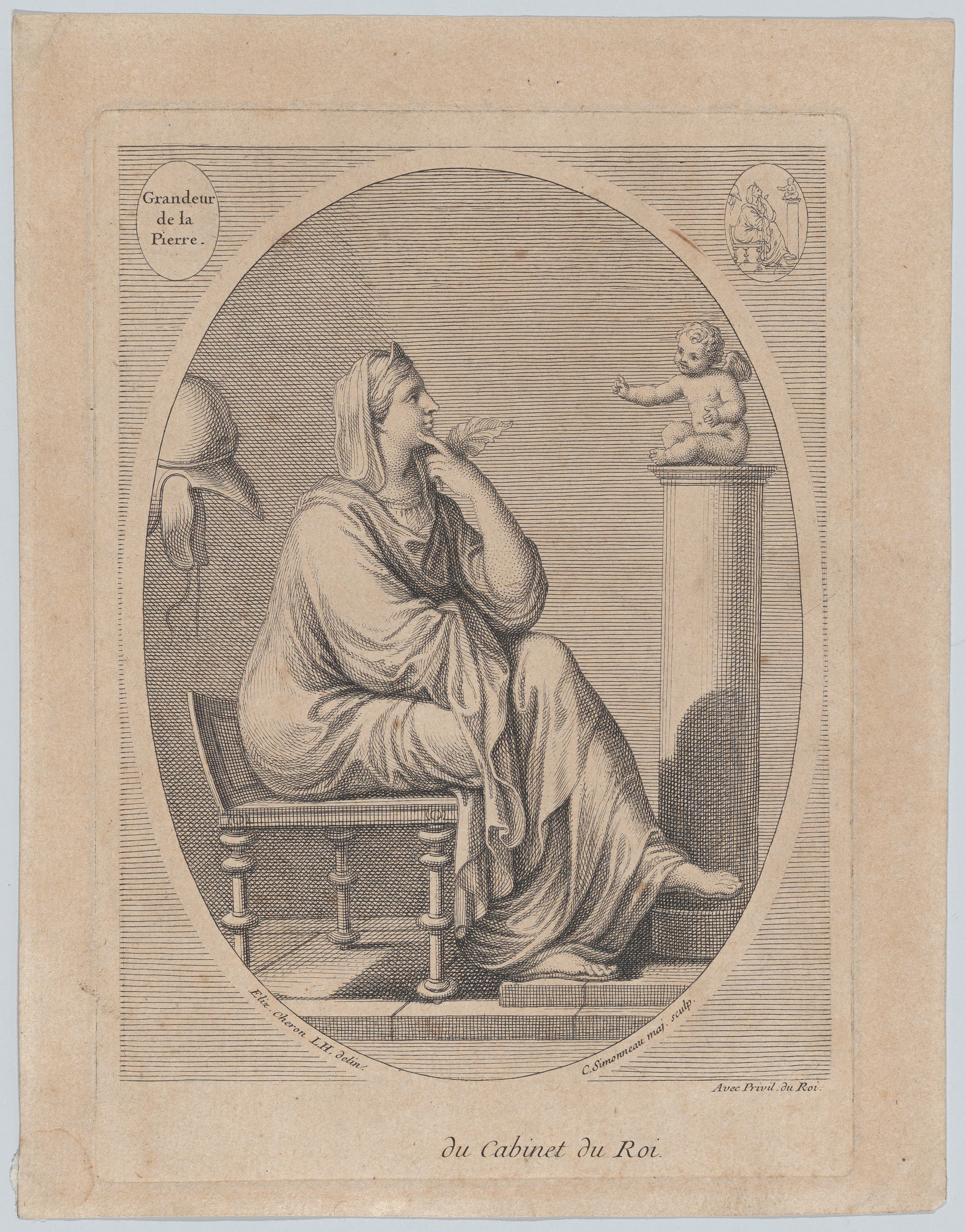 Grandeur de la pierre, after Eliz. Cheron