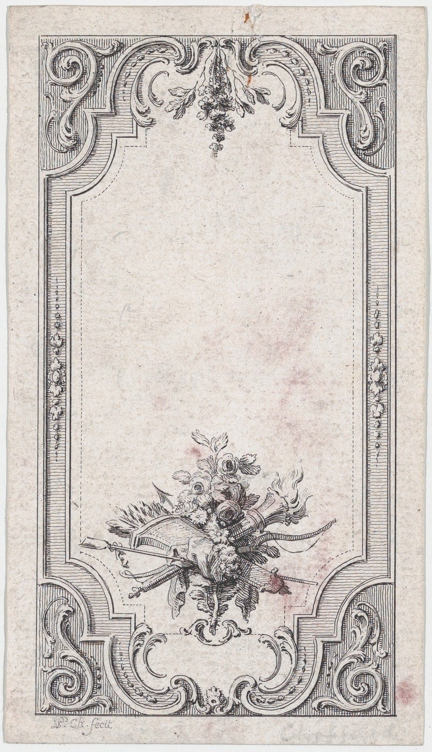 Frontispiece, from Bussy-Rabutin's 'Histoire amoureuse des Gaules'