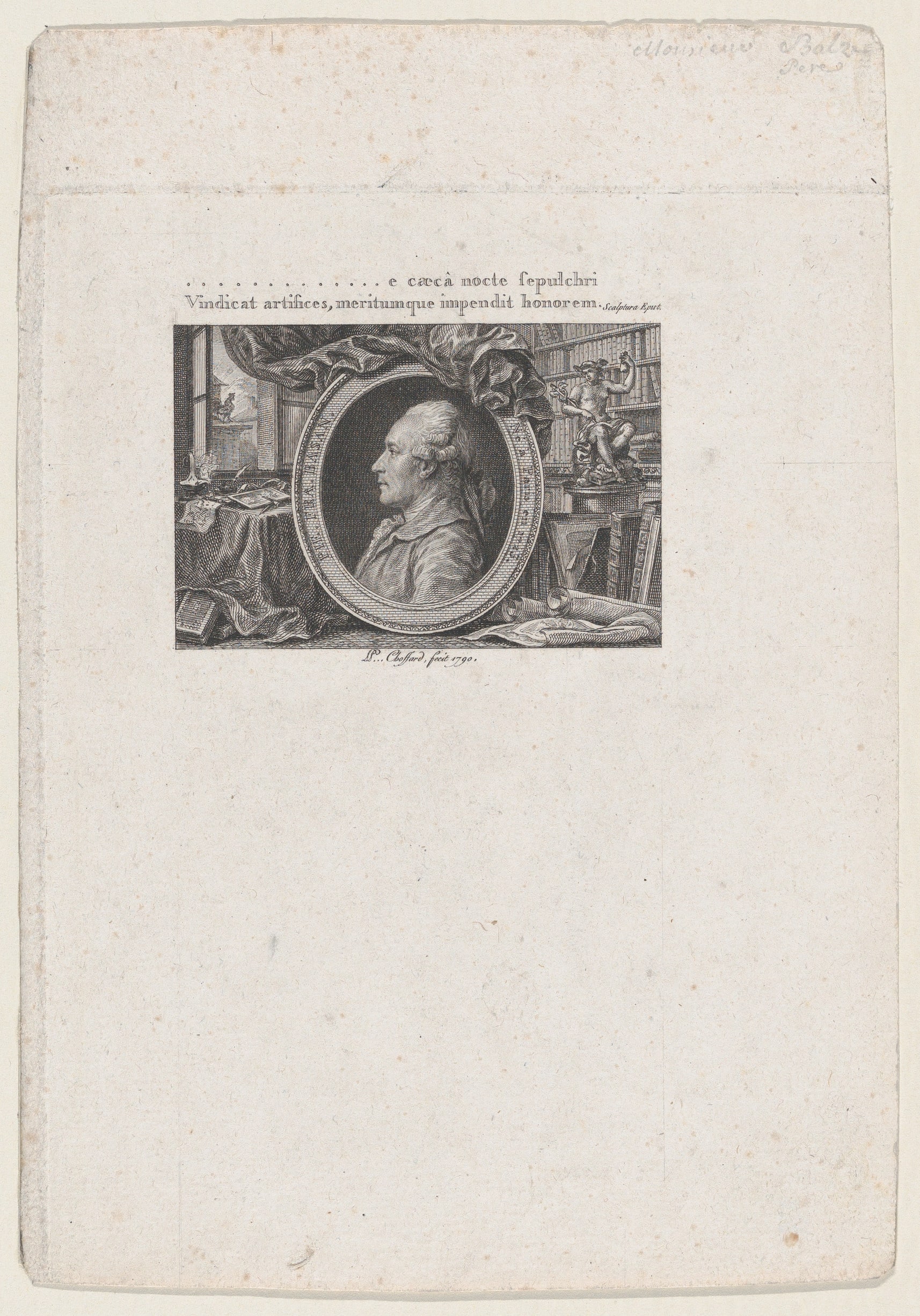 Portrait of Pierre François Basan (1723–1797)