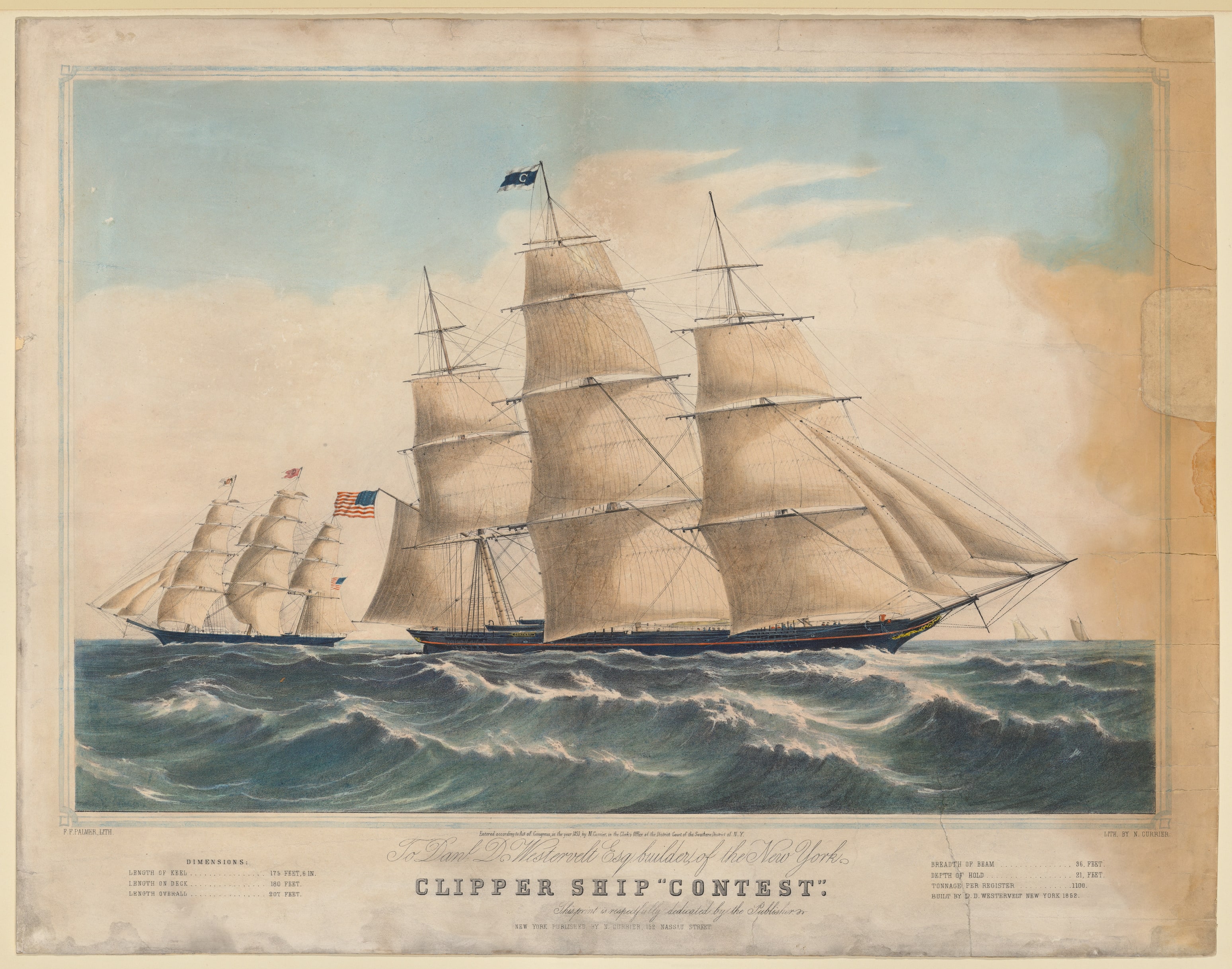 Clipper Ship "Contest"