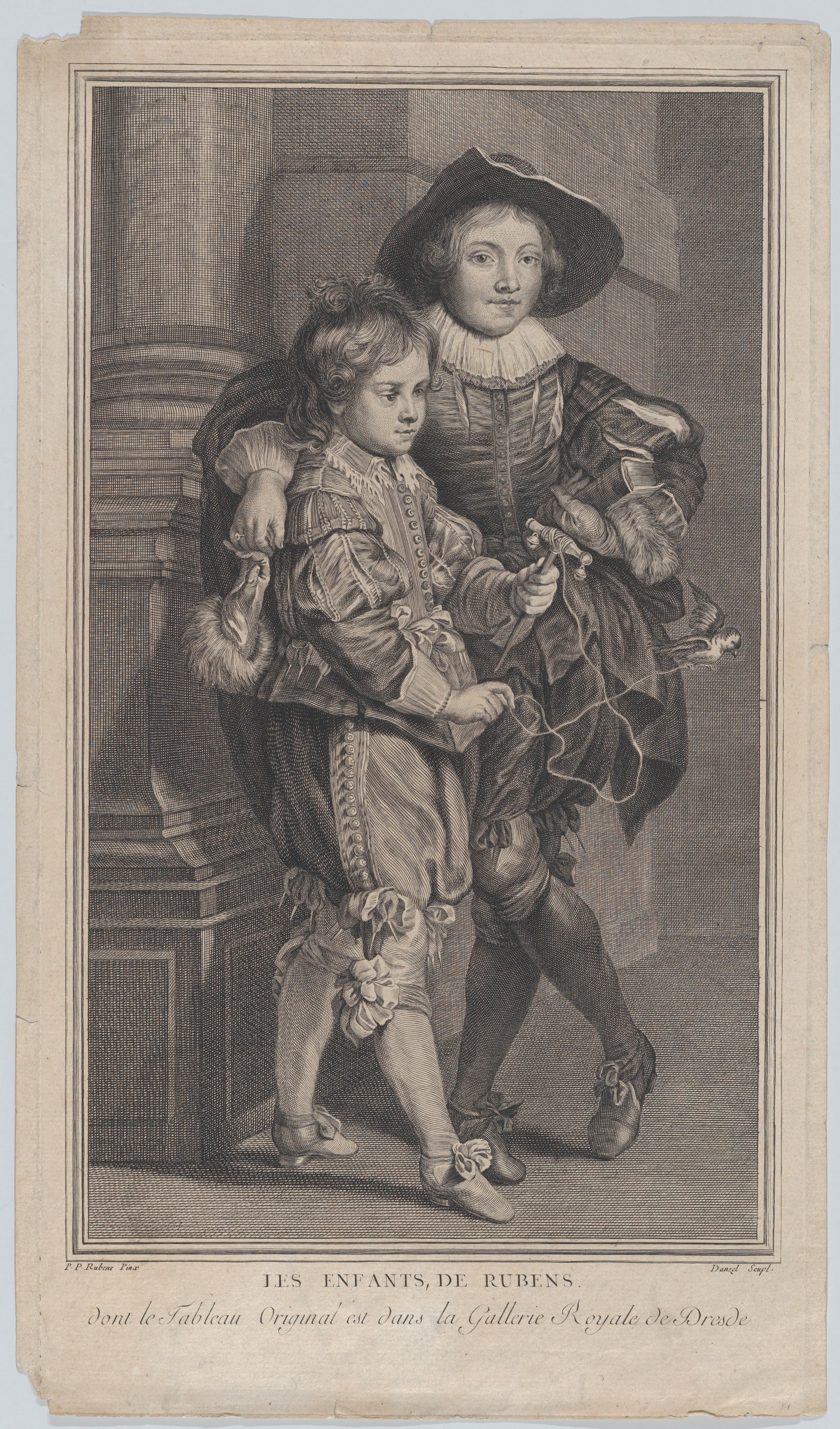 Portrait of Rubens' sons, Albert and Nikolaus