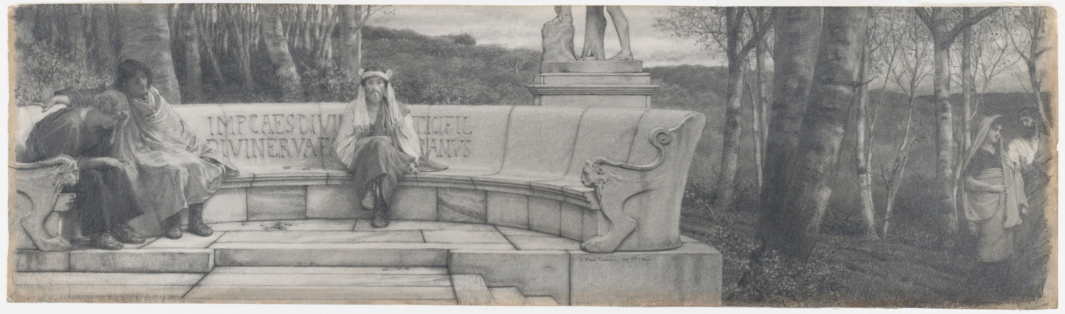 Autumn (Scene in a Roman Garden)