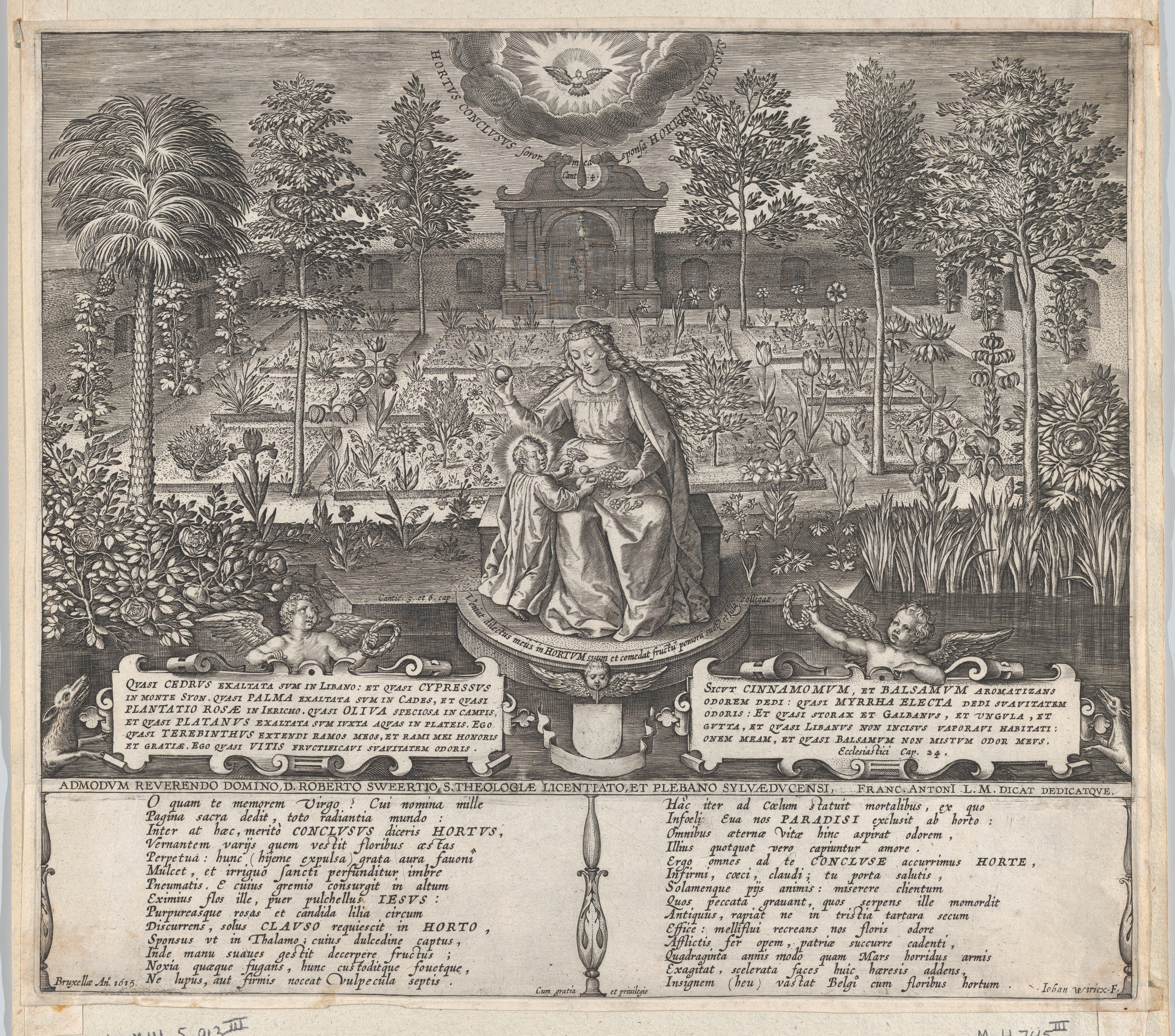 The Virgin and Child in the Enclosed Garden