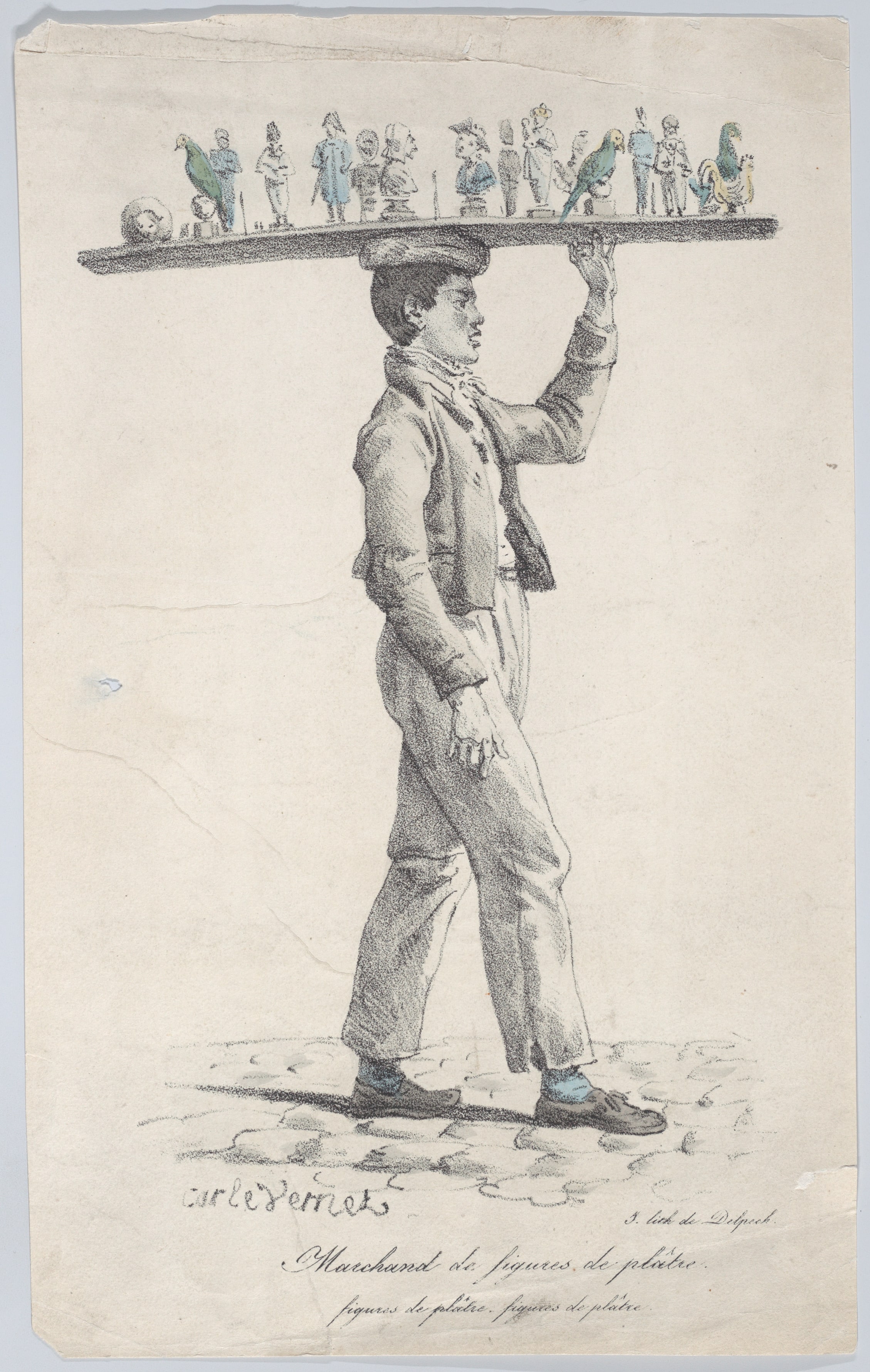 Merchant of Plaster Figures