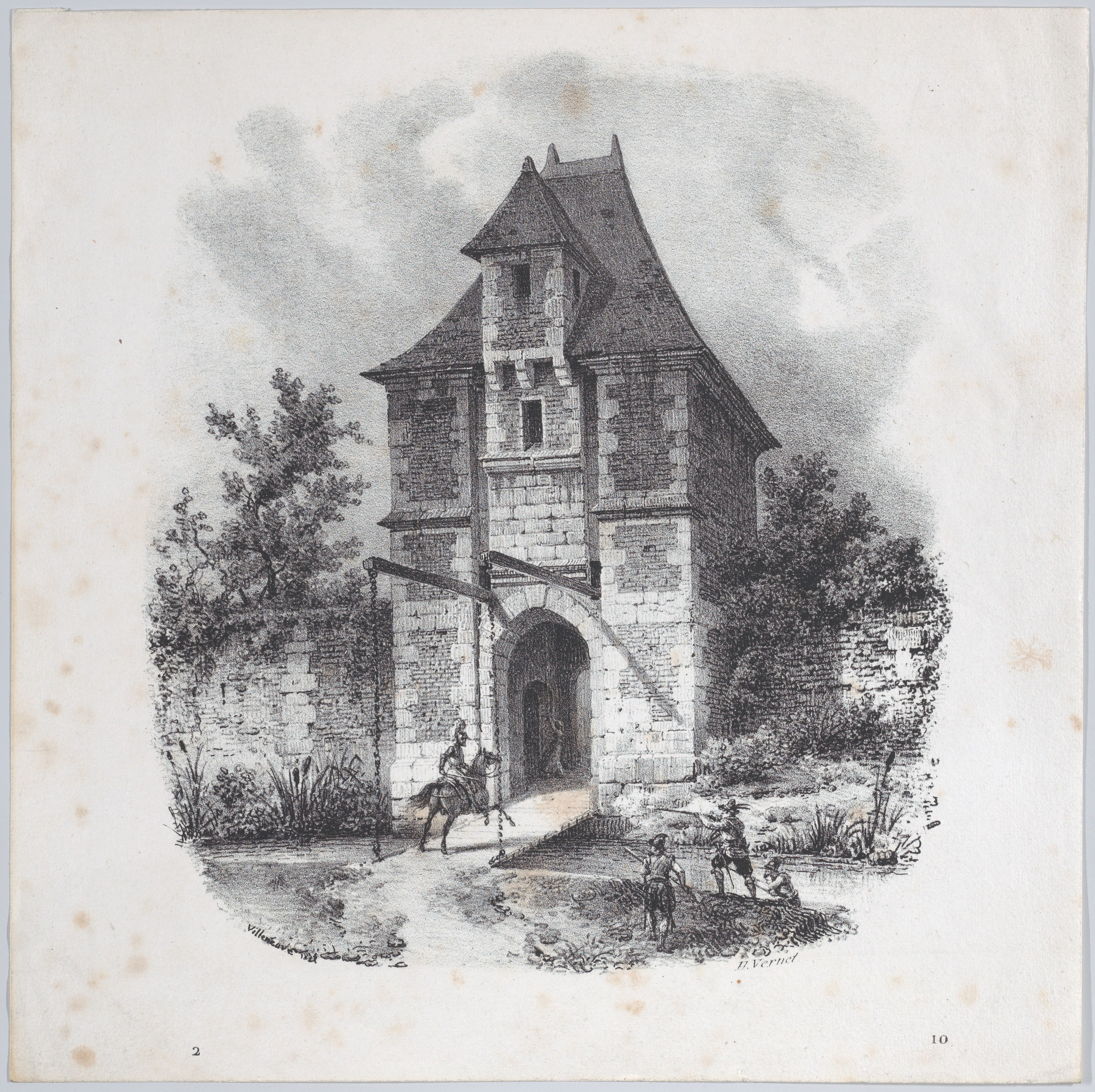 Henri IV Entering at Aumale