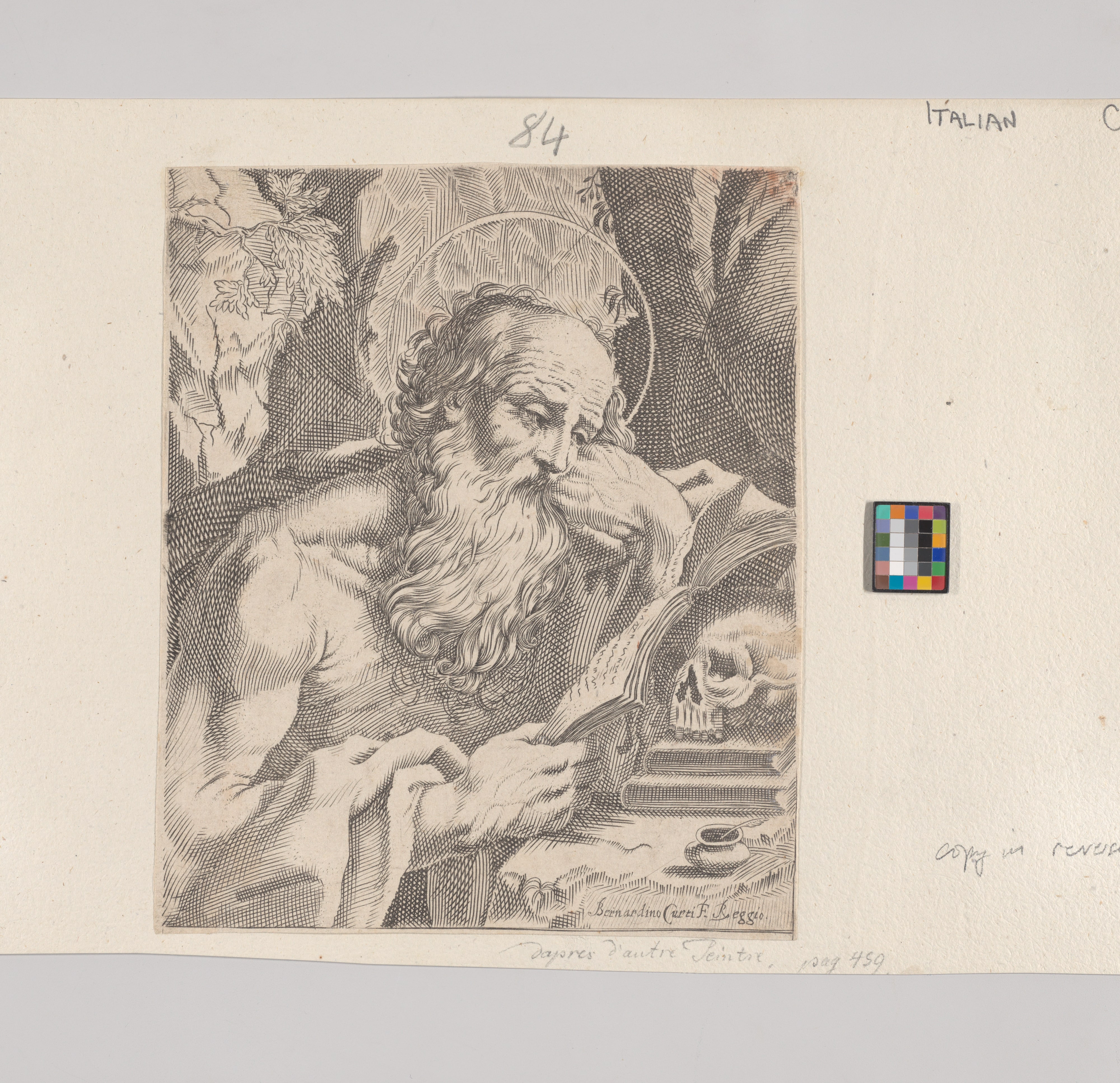 Saint Jerome Reading