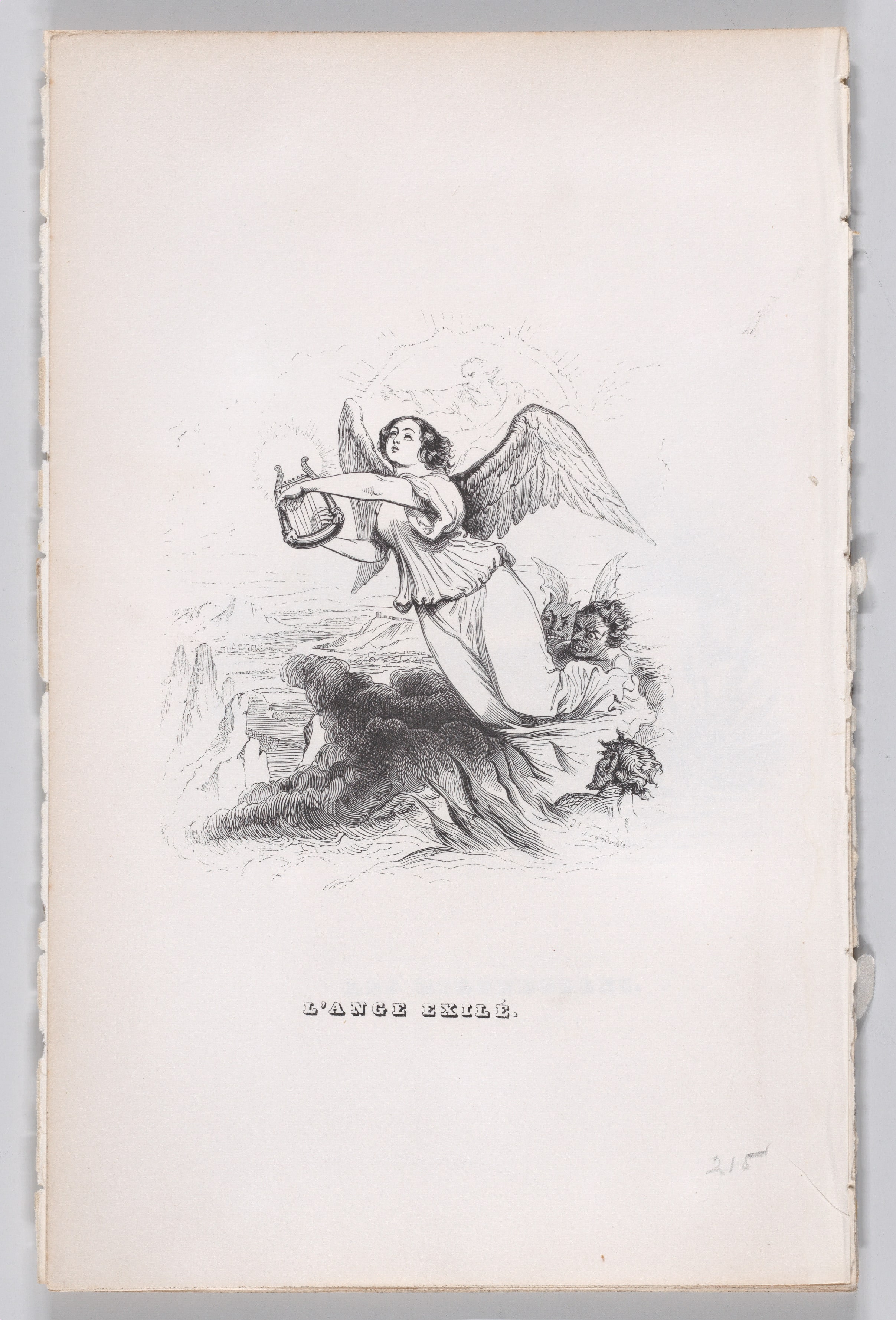"The Exiled Angel" from The Complete Works of Béranger