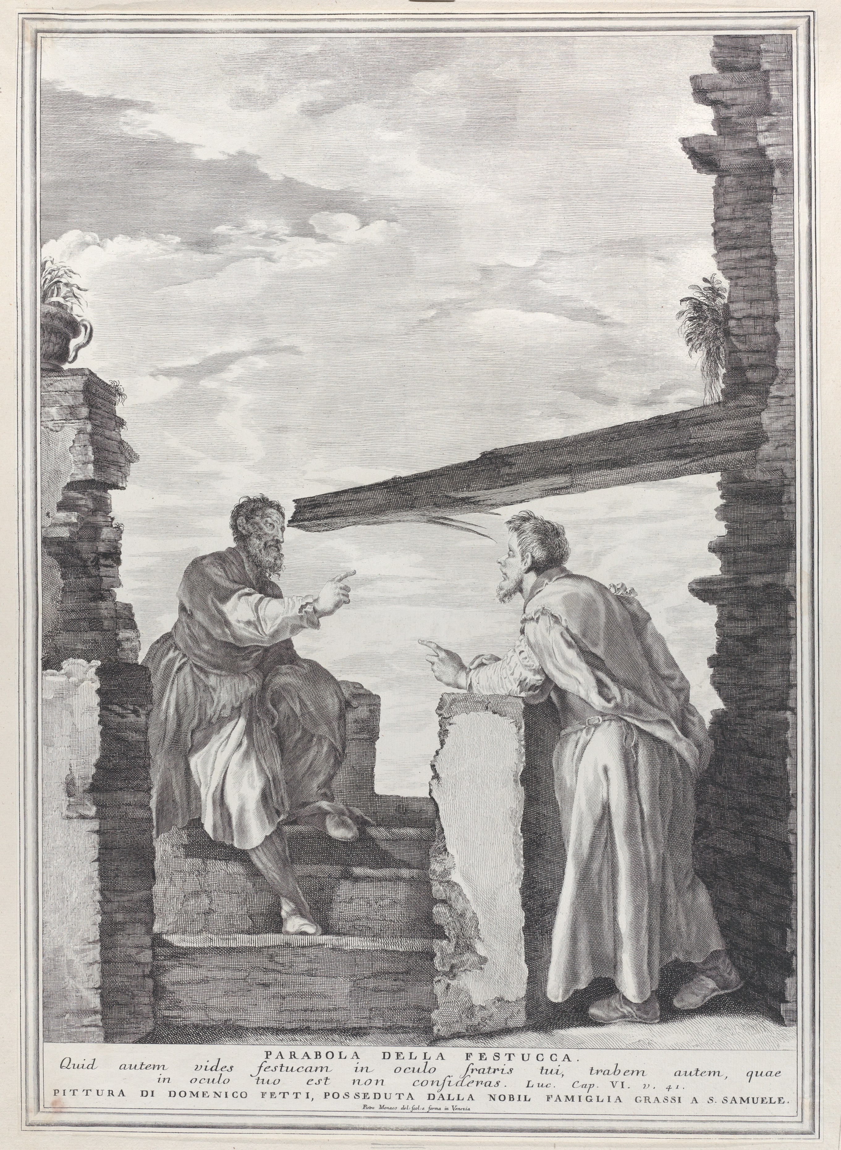 Parable of the mote and the beam