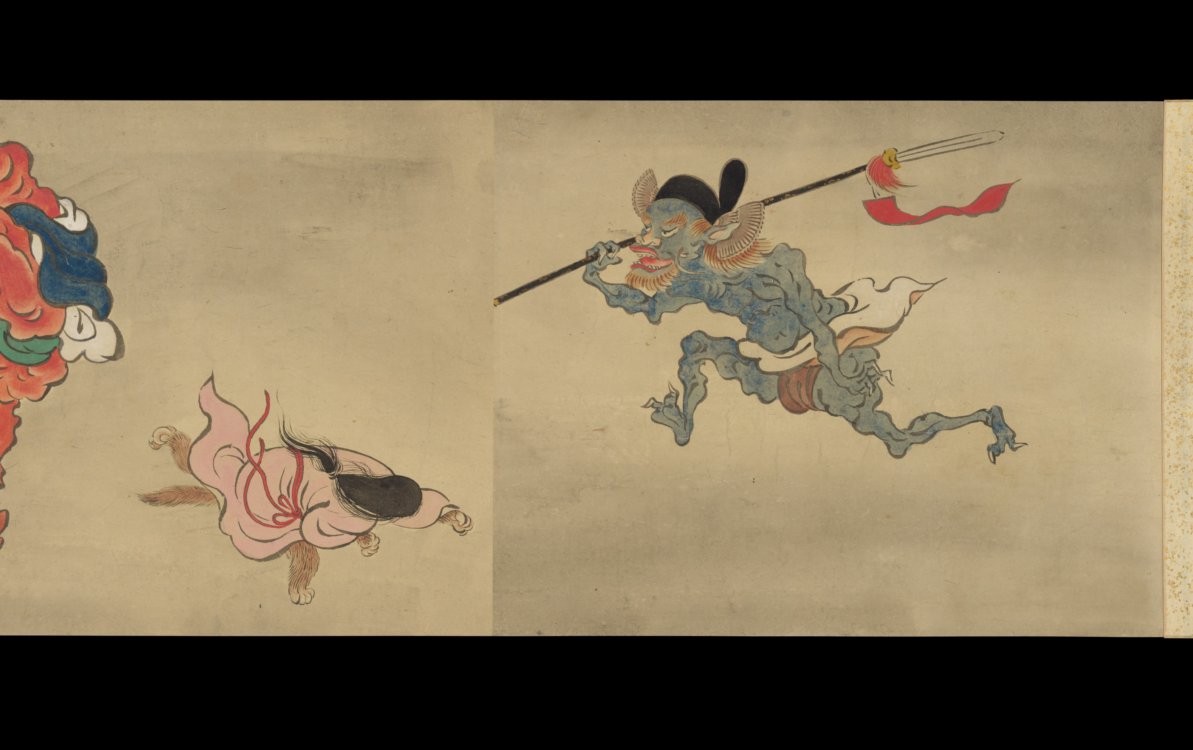 望月玉蟾筆　真珠庵蔵百鬼夜行絵巻図|Copy of Night Parade of One Hundred Demons from the Shinjuan Collection