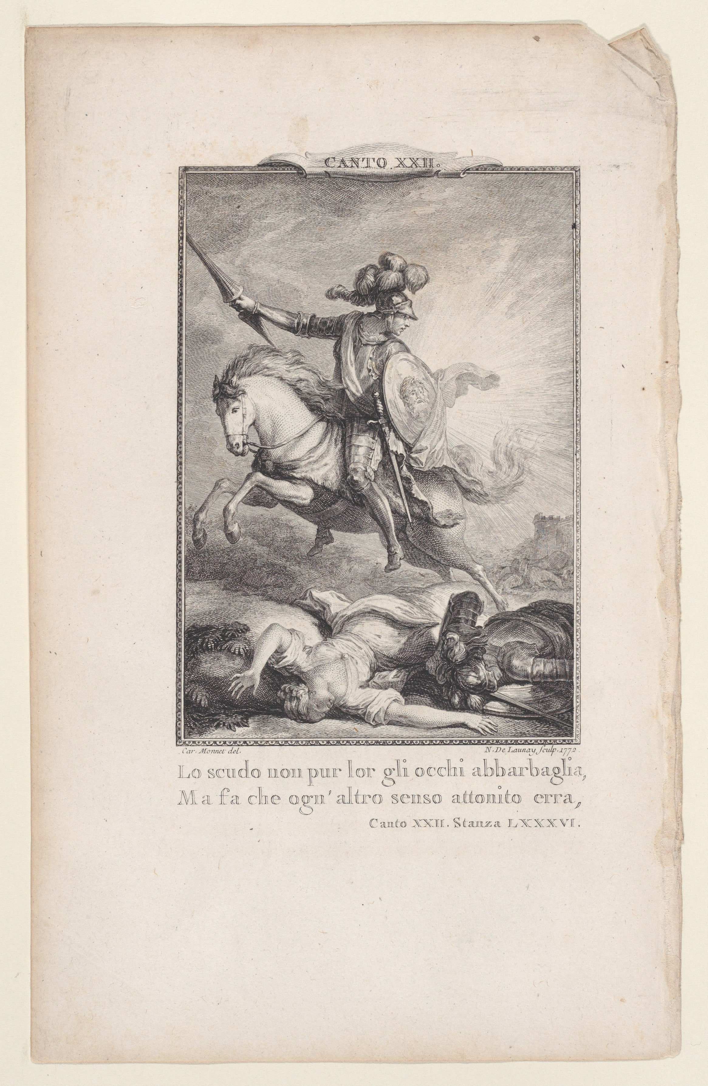 Canto 22, Stanza 86, from "Orlando Furioso"