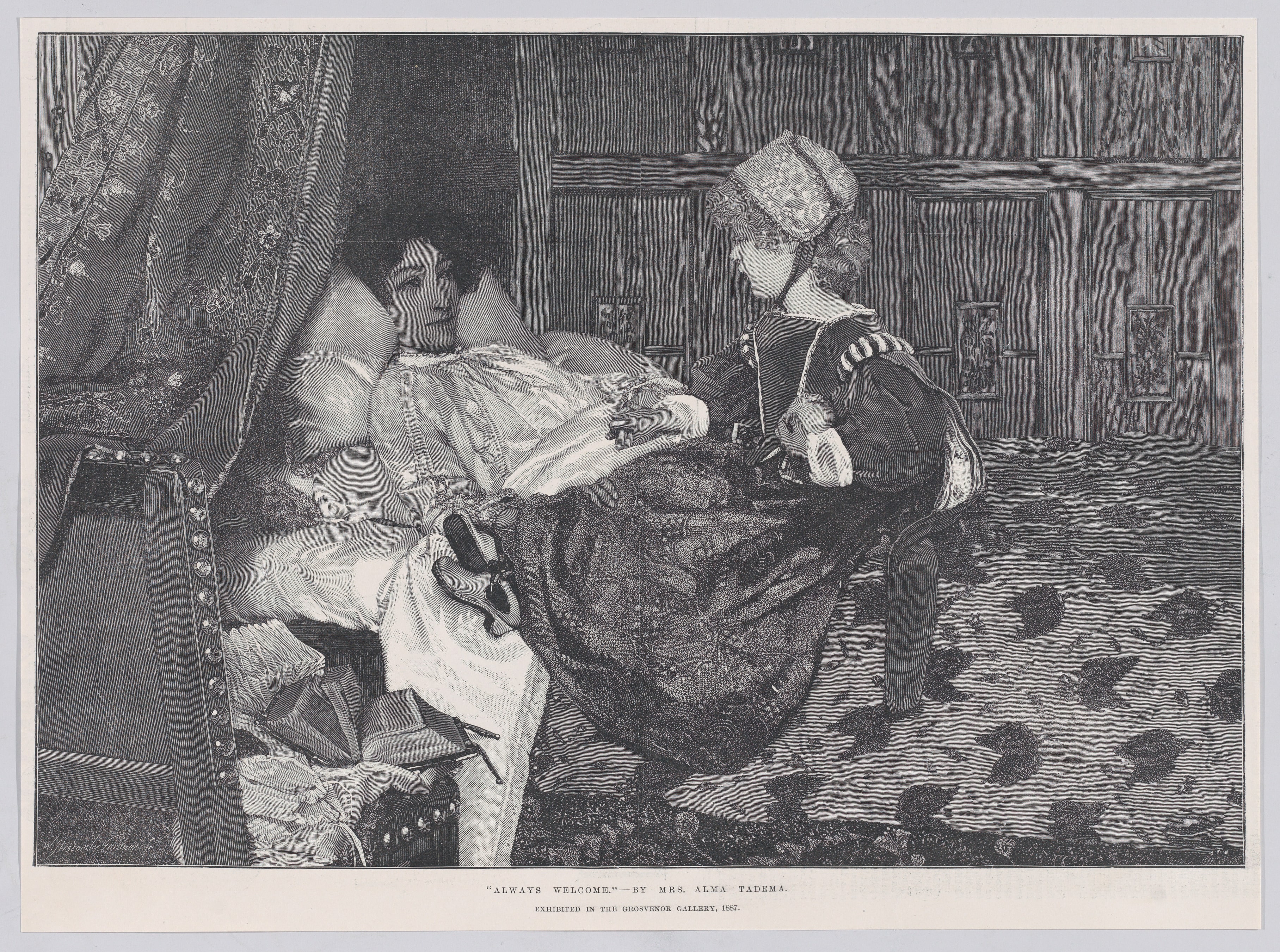 Always Welcome, from "Illustrated London News"