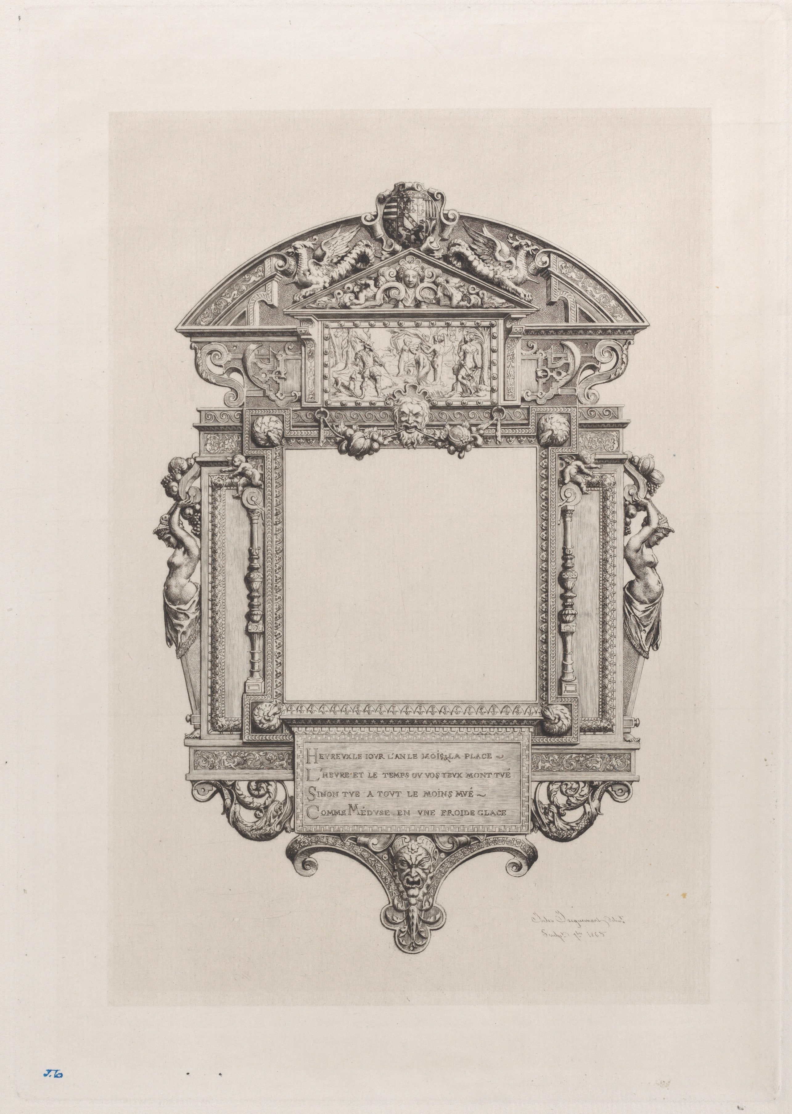 French Mirror of the XVI Century