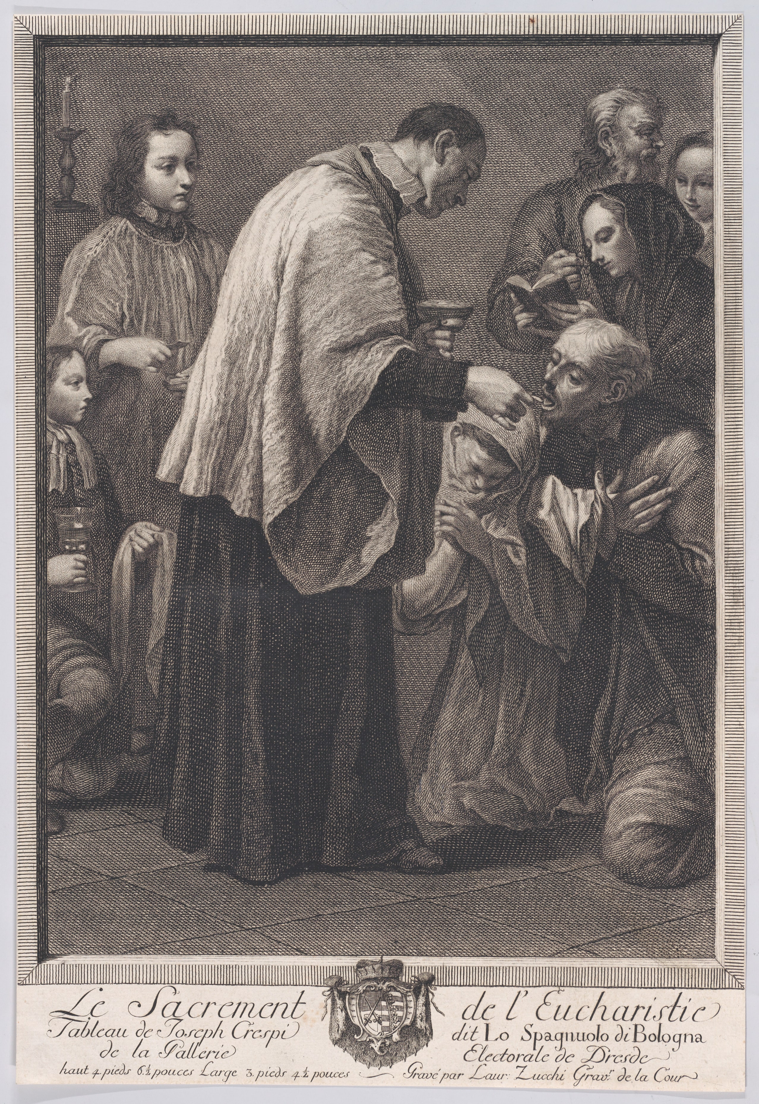 The Eucharist, from "The Seven Sacrements"