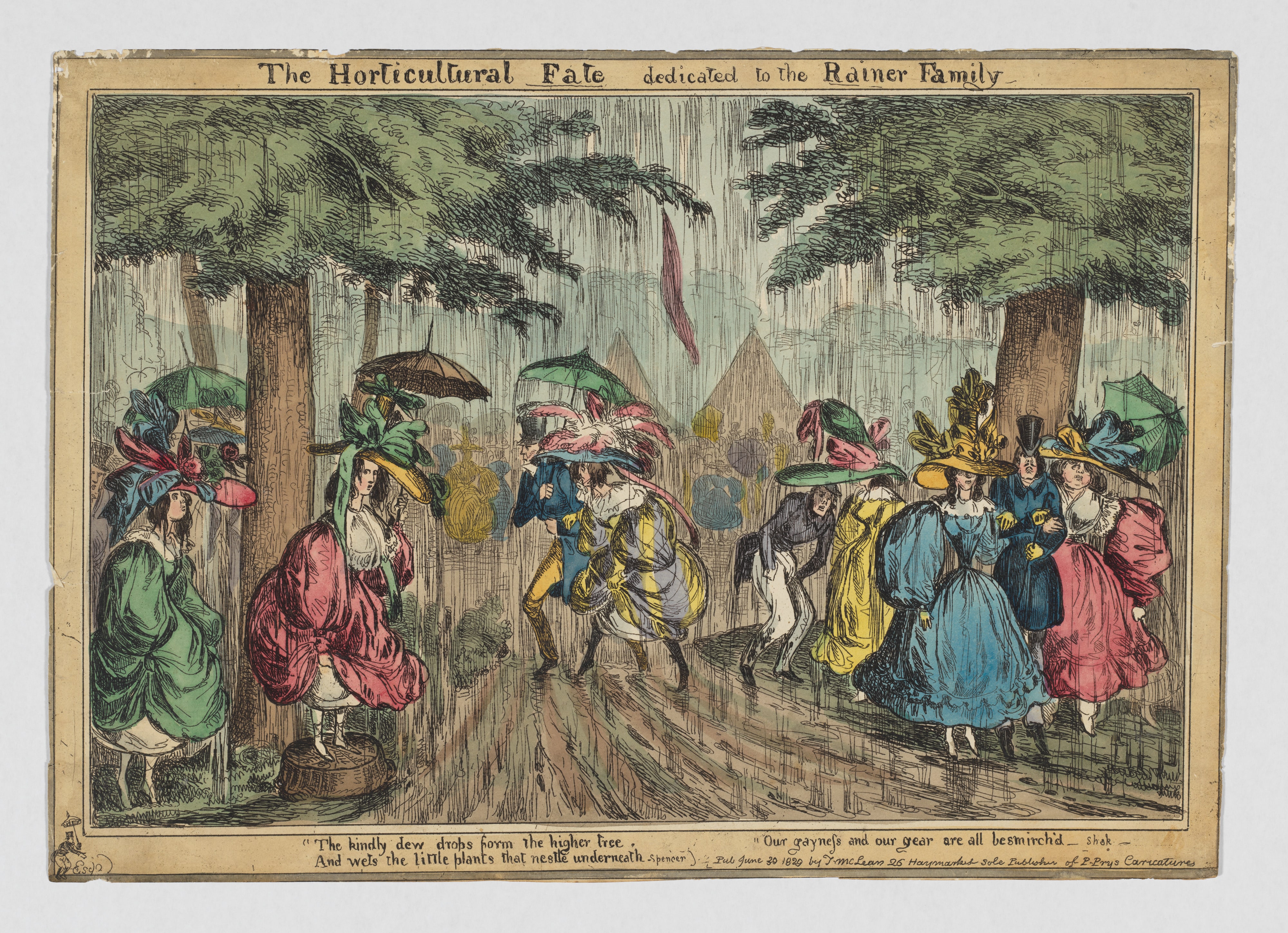 The Horticultural Fate–dedicated to the Rainer Family