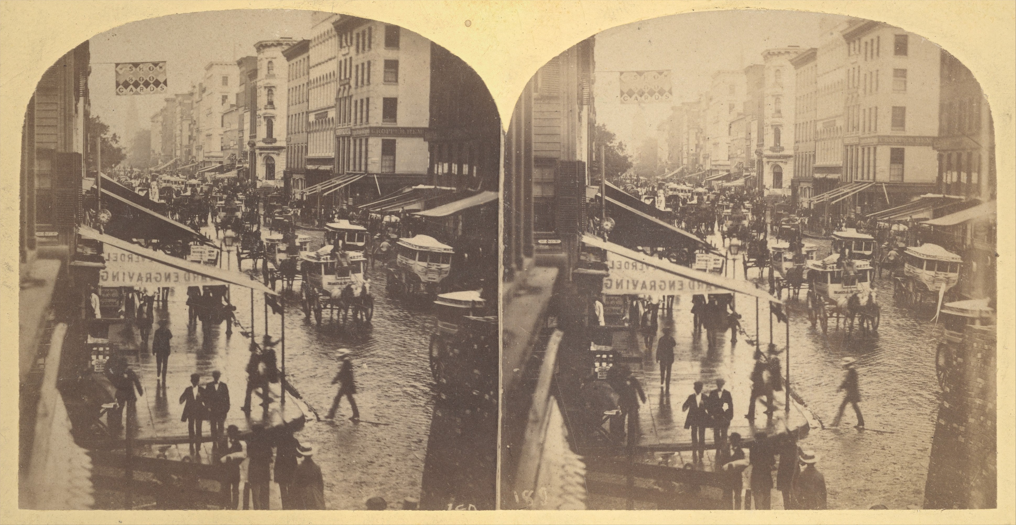 Broadway on a Rainy Day