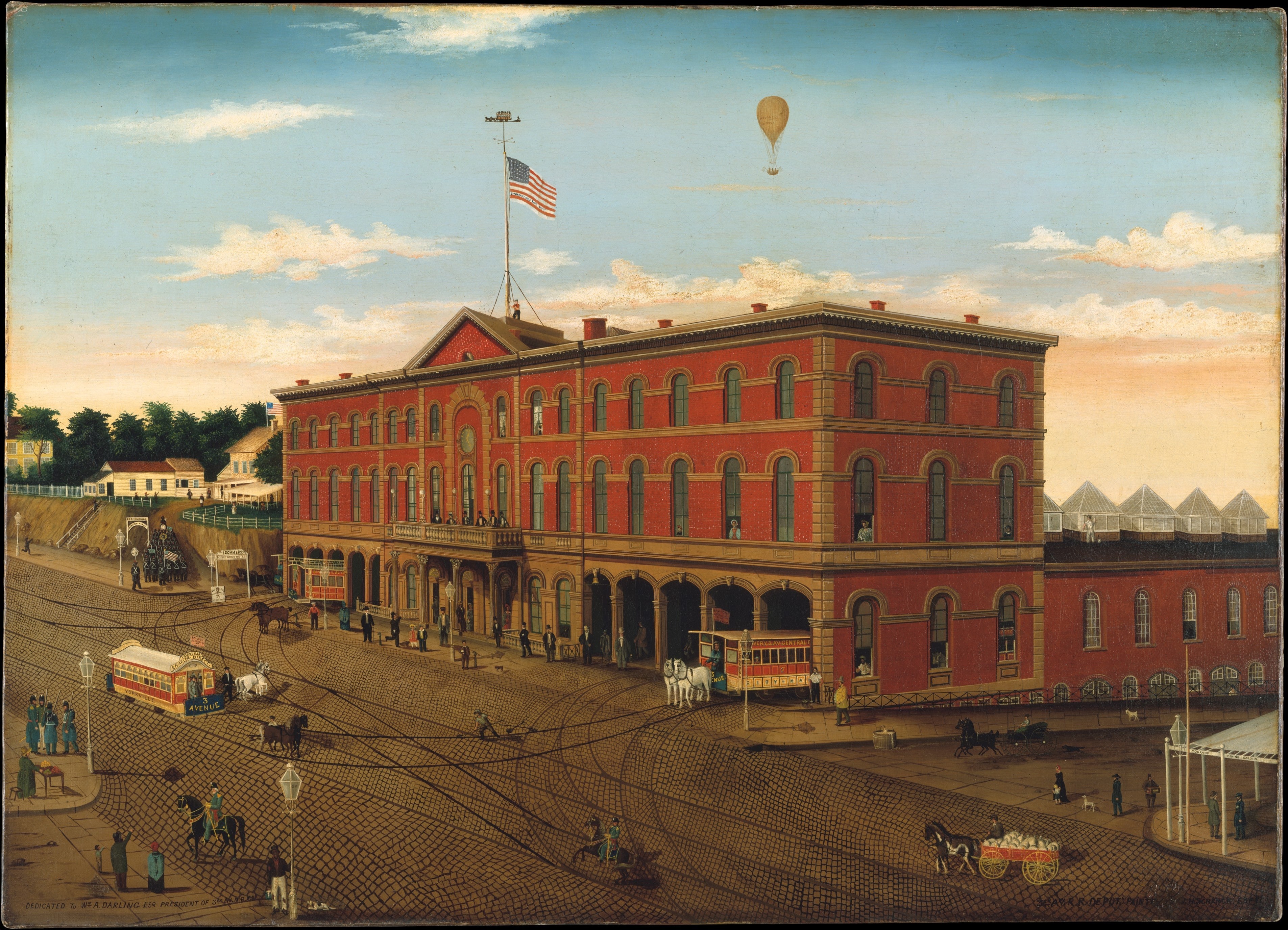 The Third Avenue Railroad Depot