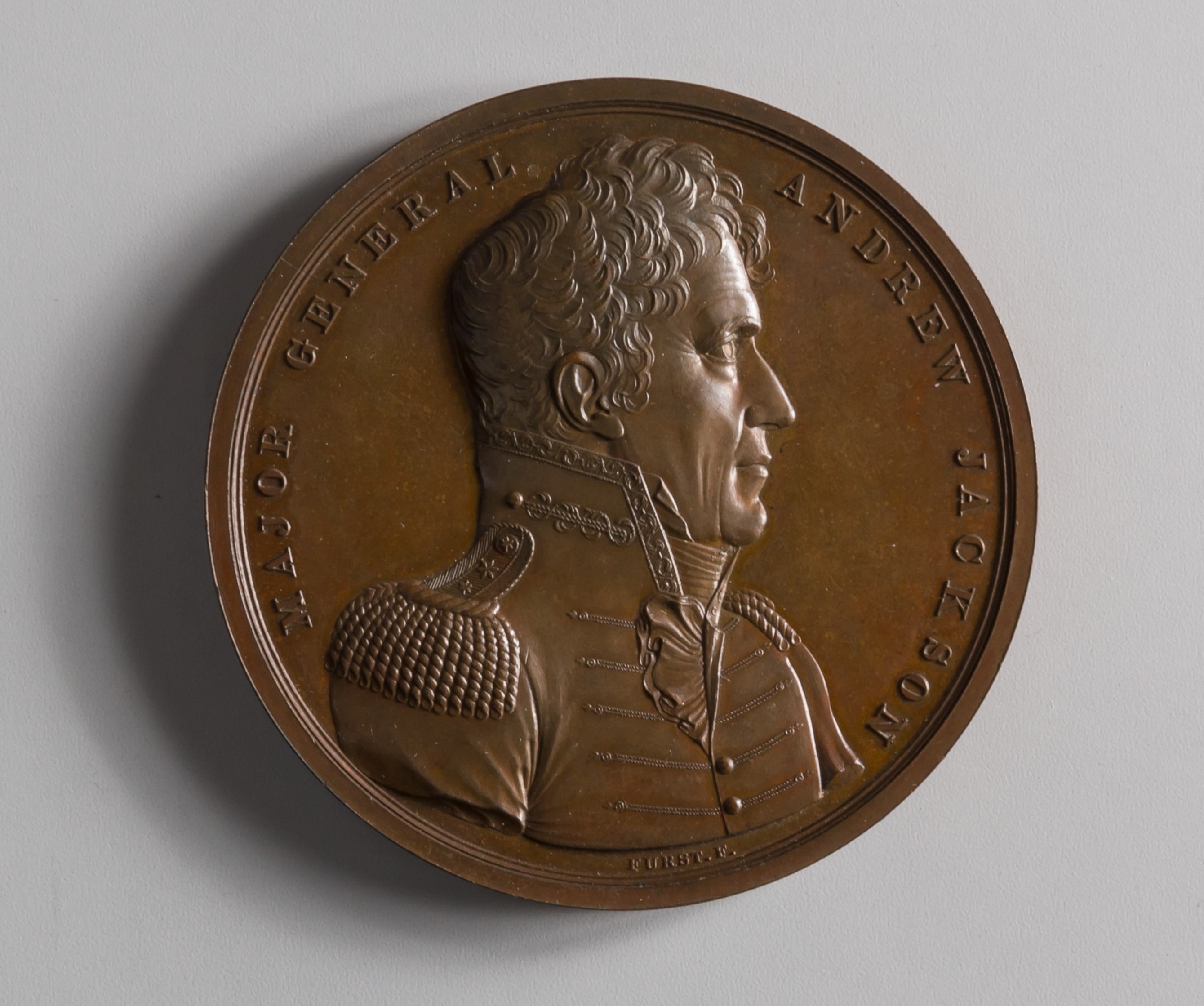 Major General Andrew Jackson and the Battle of New Orleans, January 8, 1815