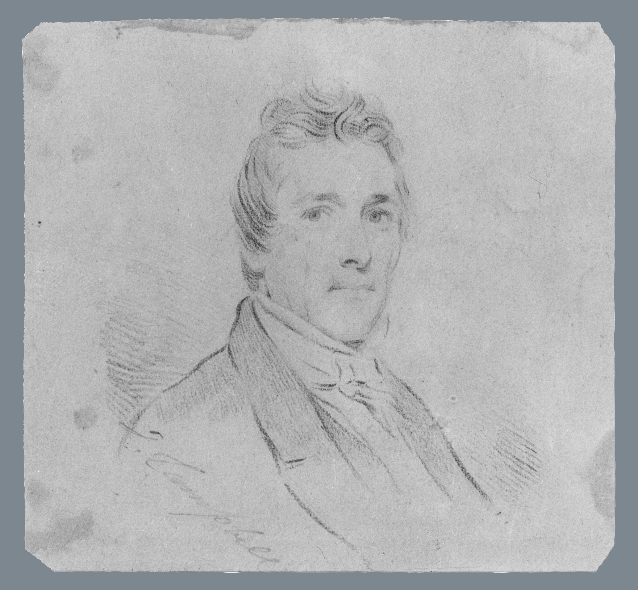 Portrait of a Man (from McGuire Scrapbook)