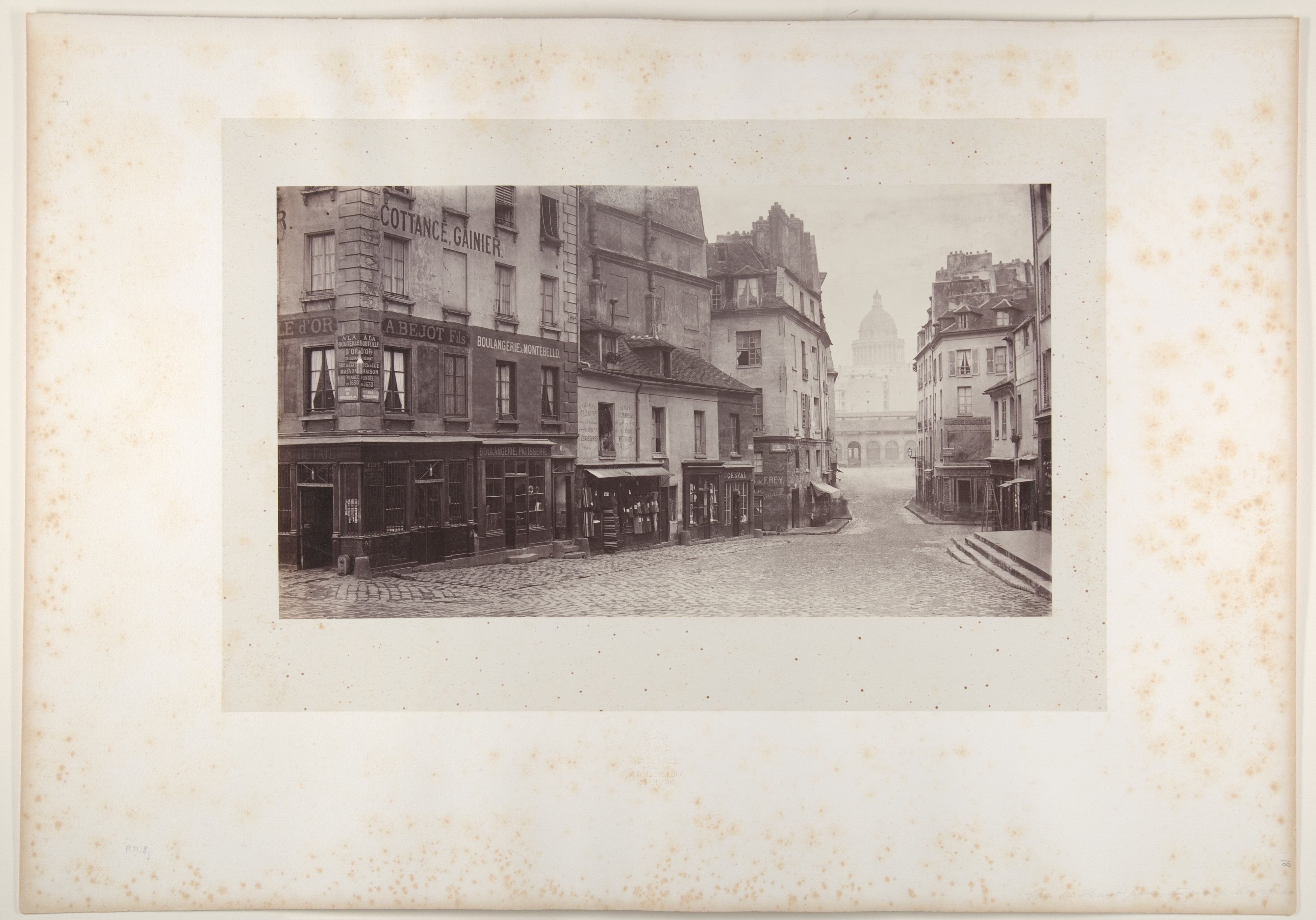 Rue du Haut-Pave (Pantheon in Distance)