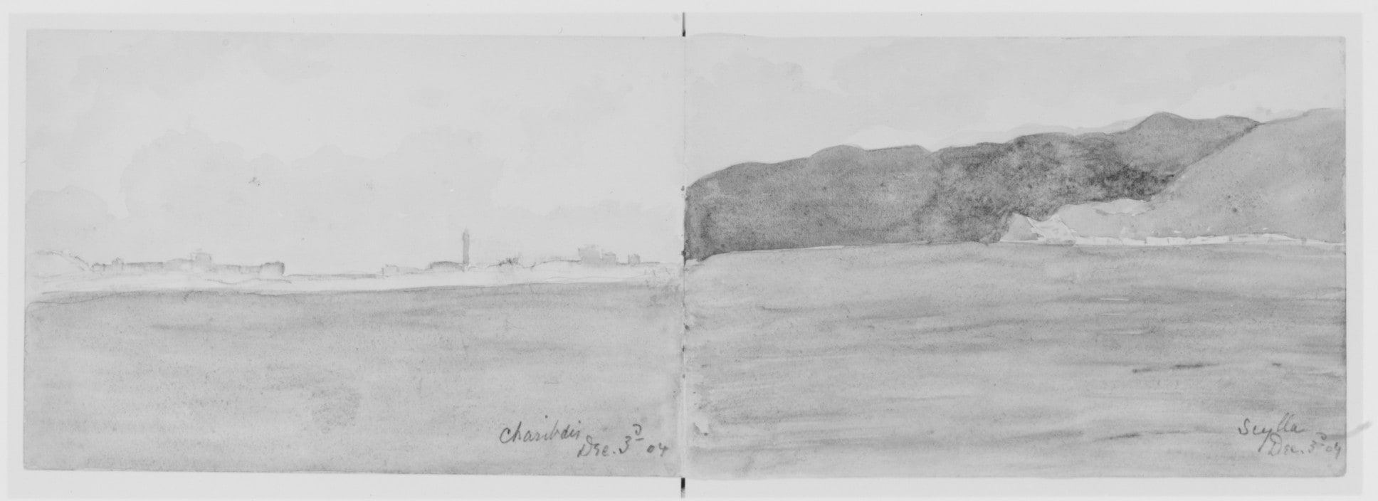 Scylla, 1904 (from Sketchbook)