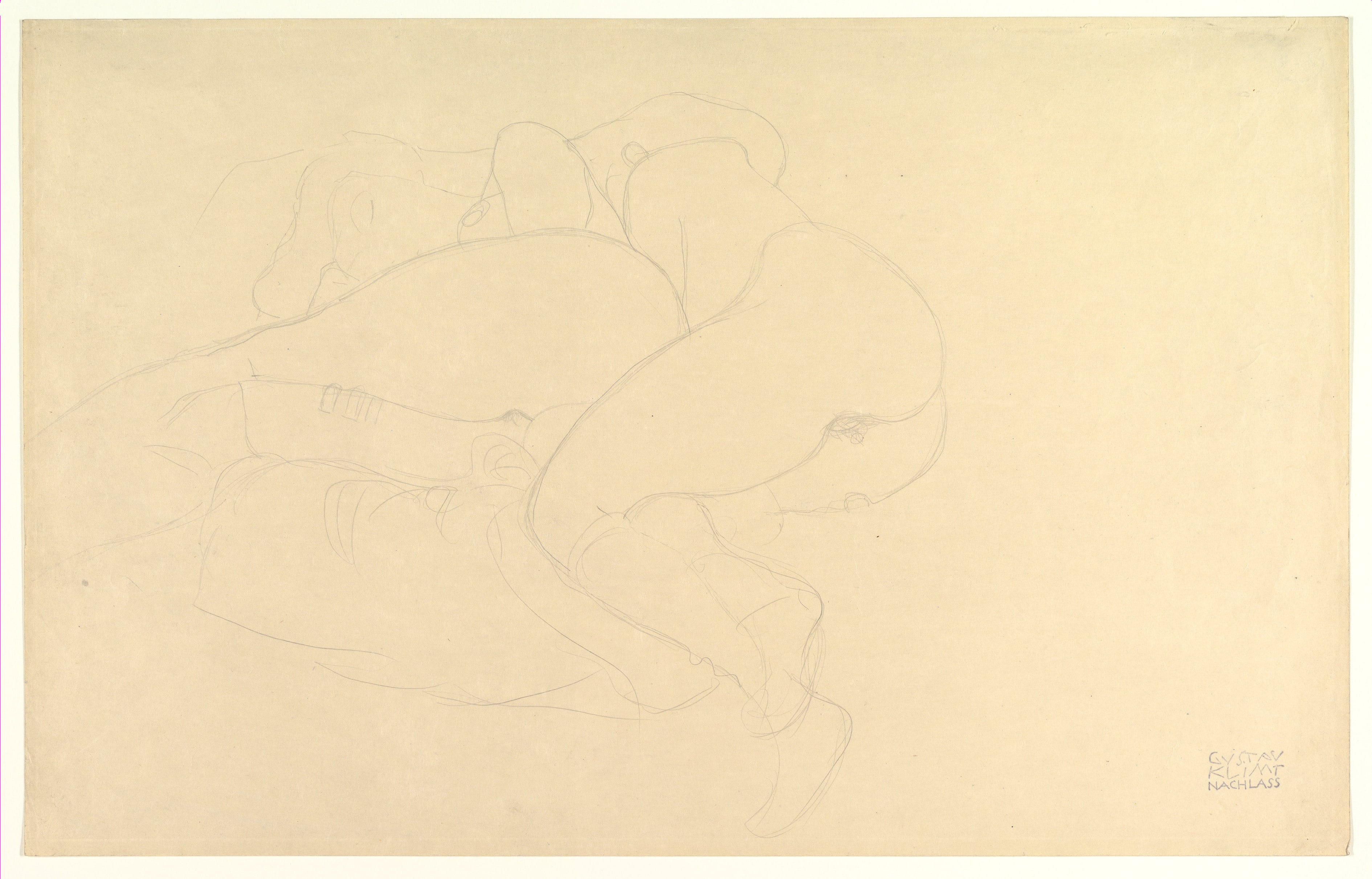 Two Women Friends Reclining