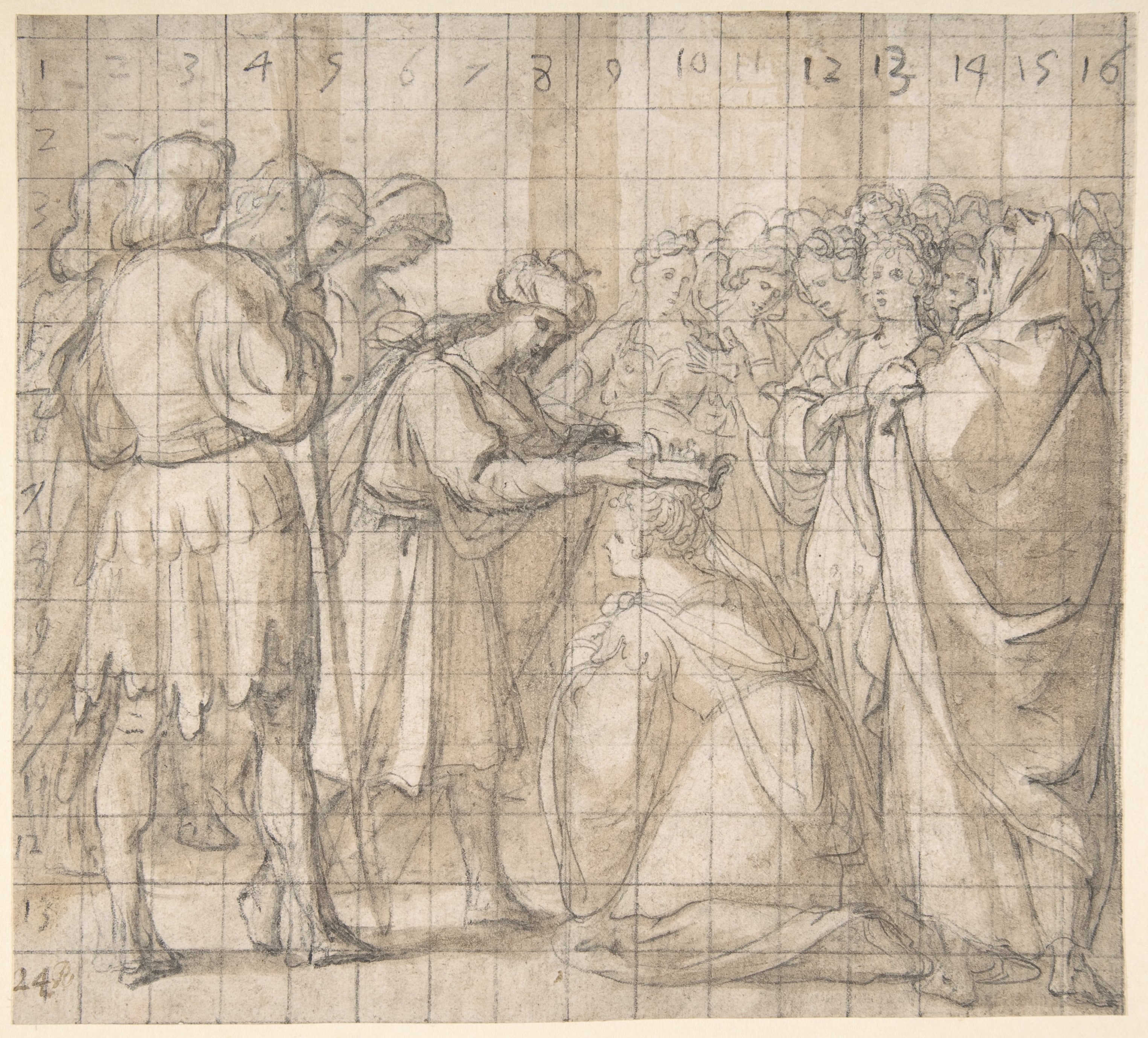 The Cornation of Esther by Ahasuerus