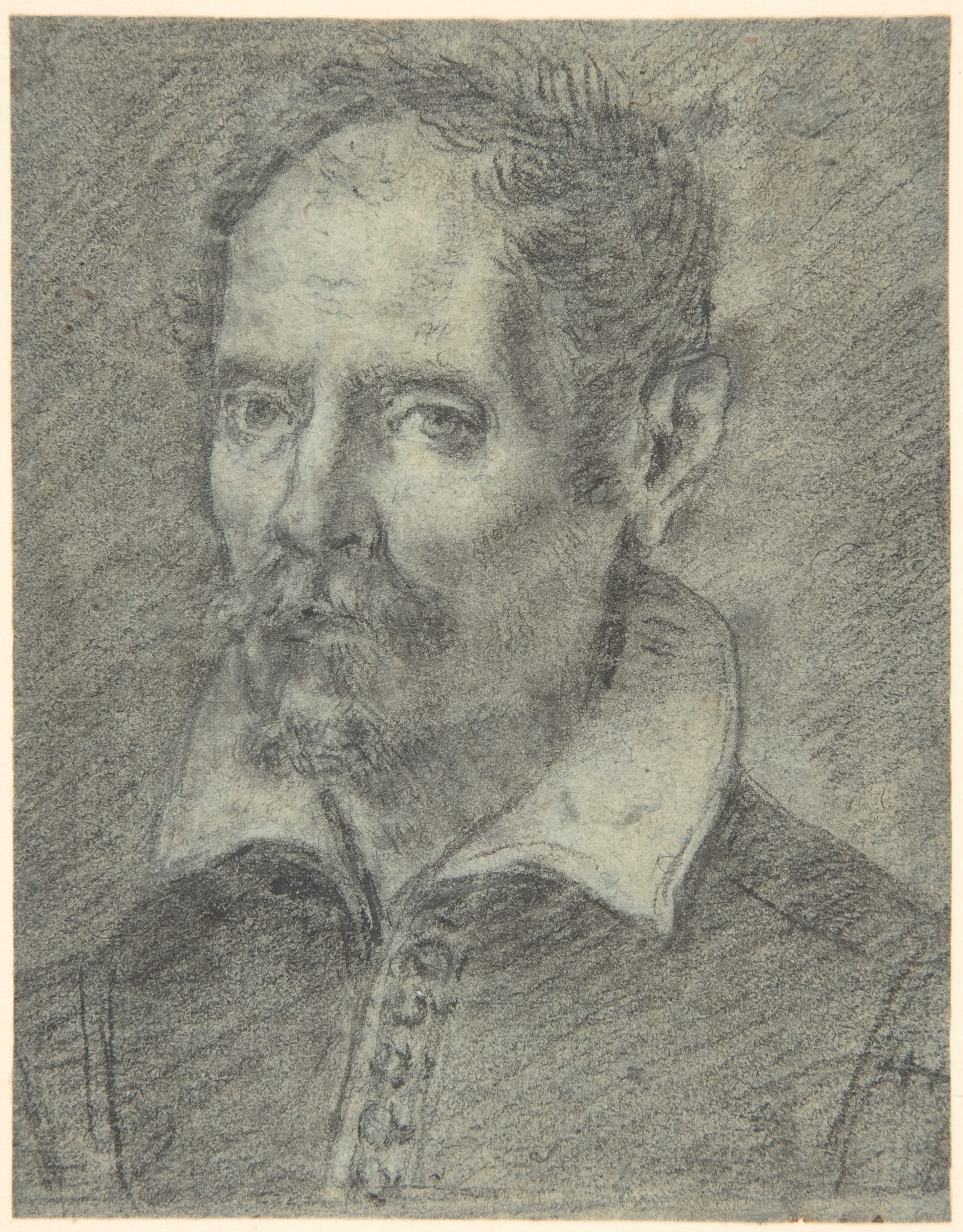 Head of a Bearded Man