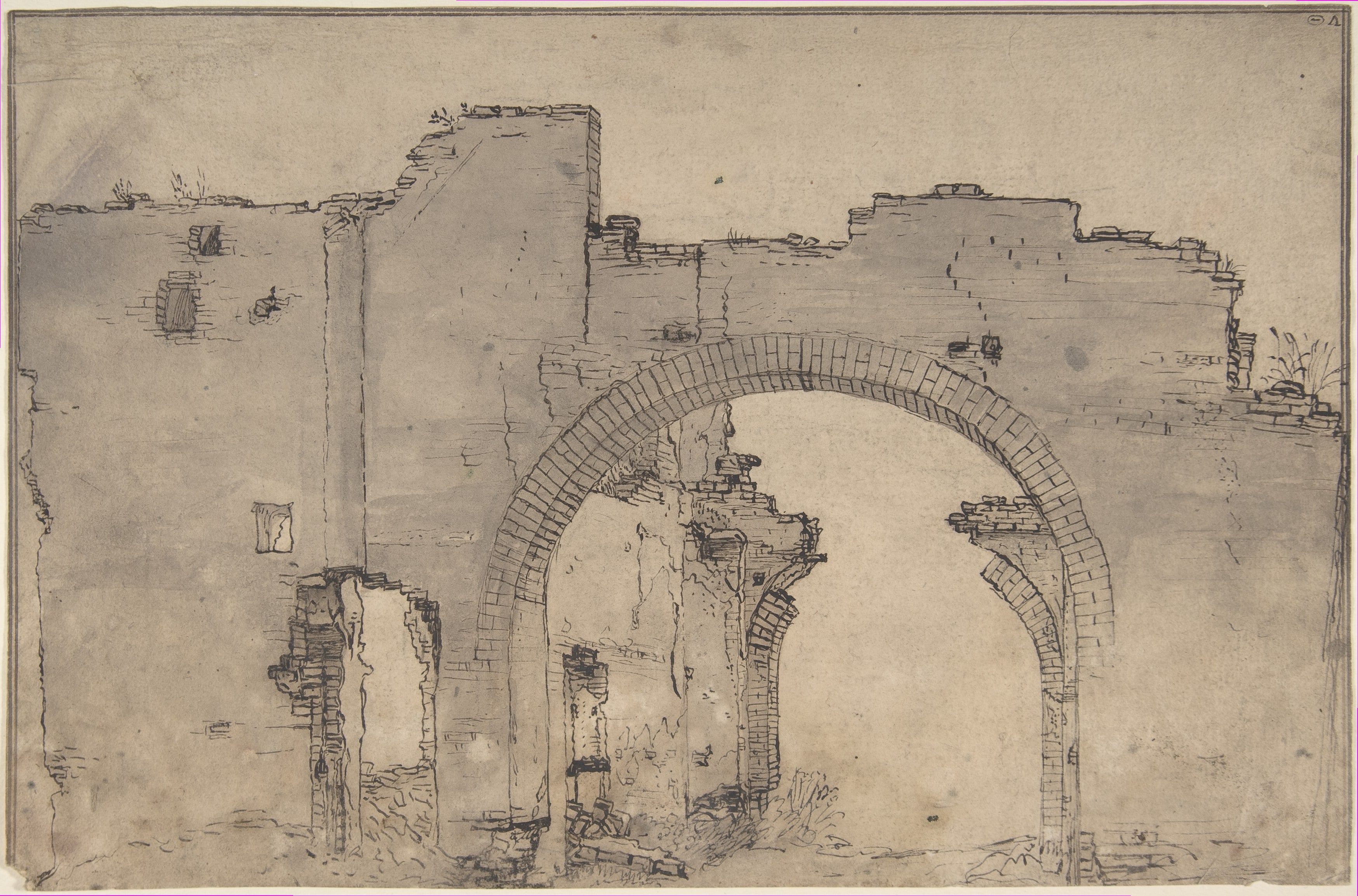 Study of Ruins