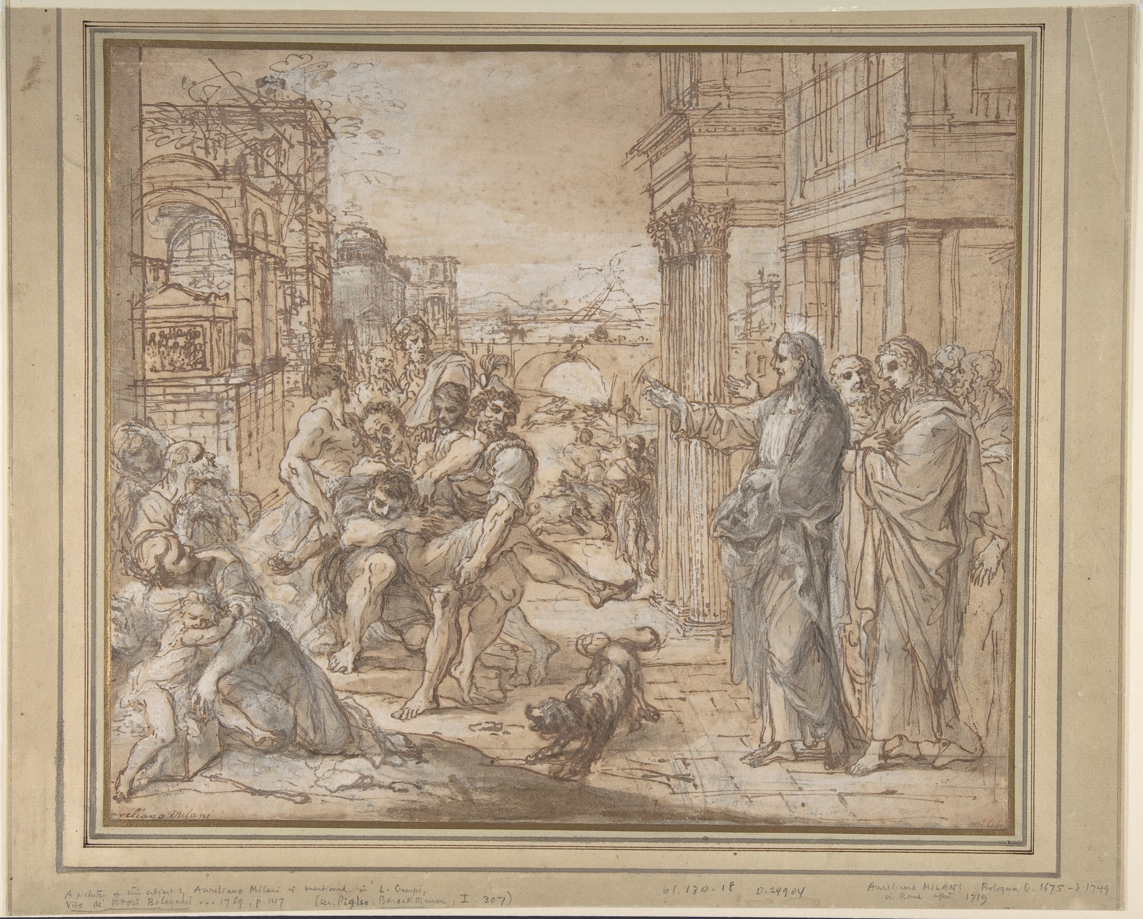 Christ Healing a Possessed Man