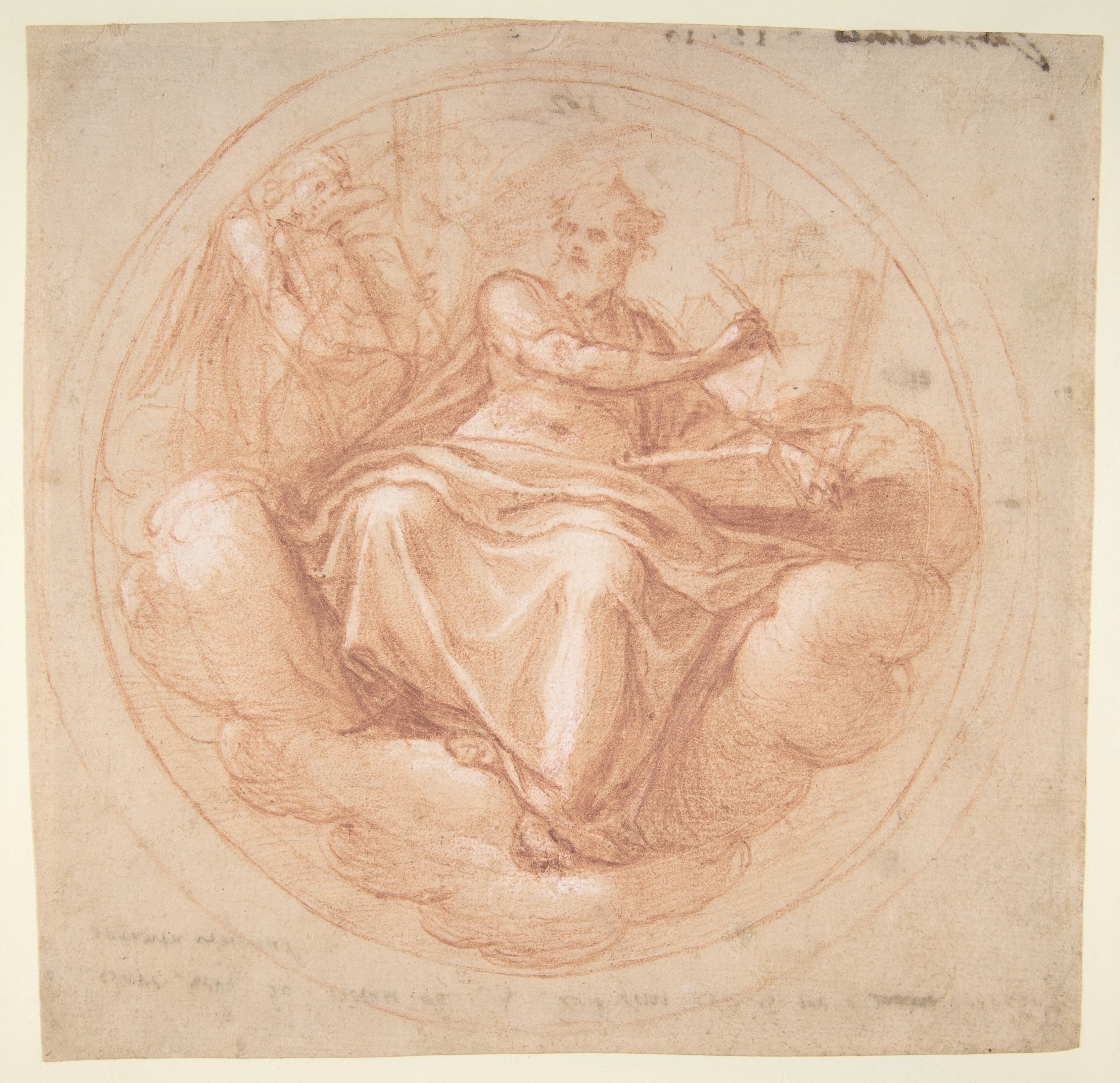 Saint Mathew and the Angel