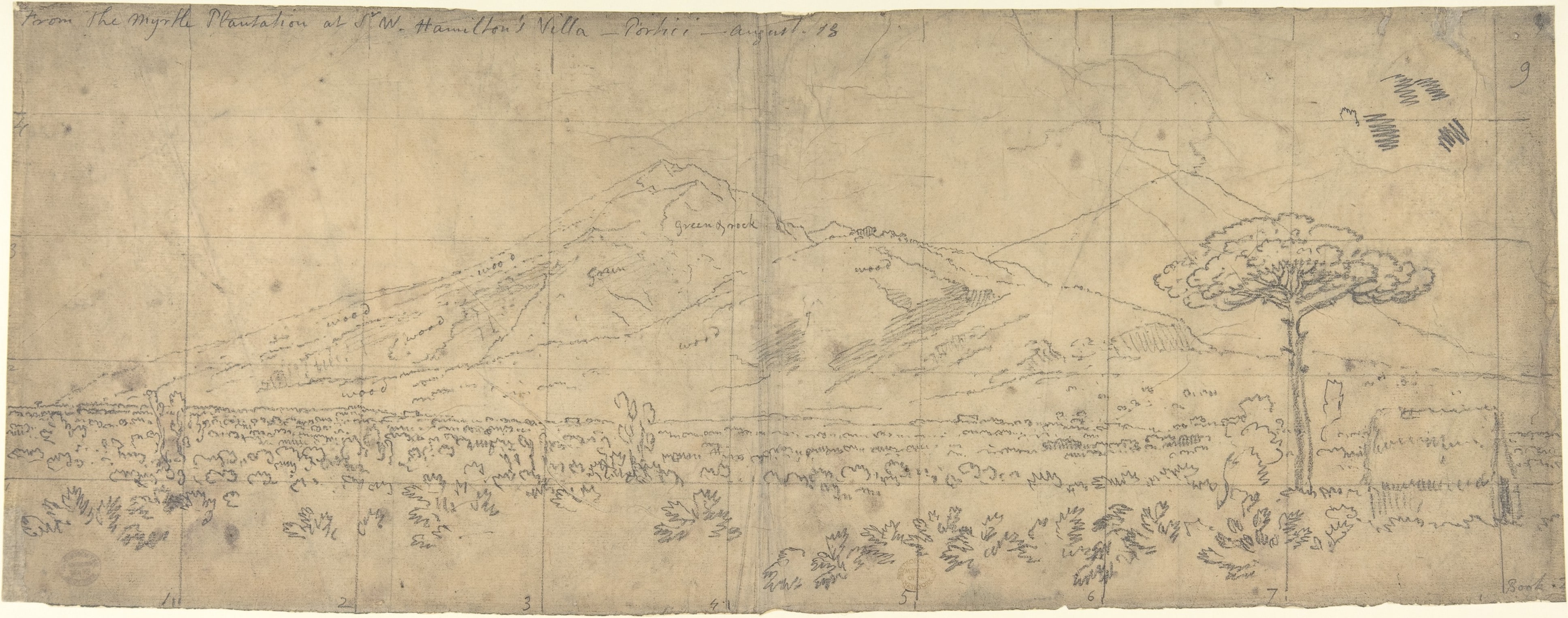 View of Vesuvius