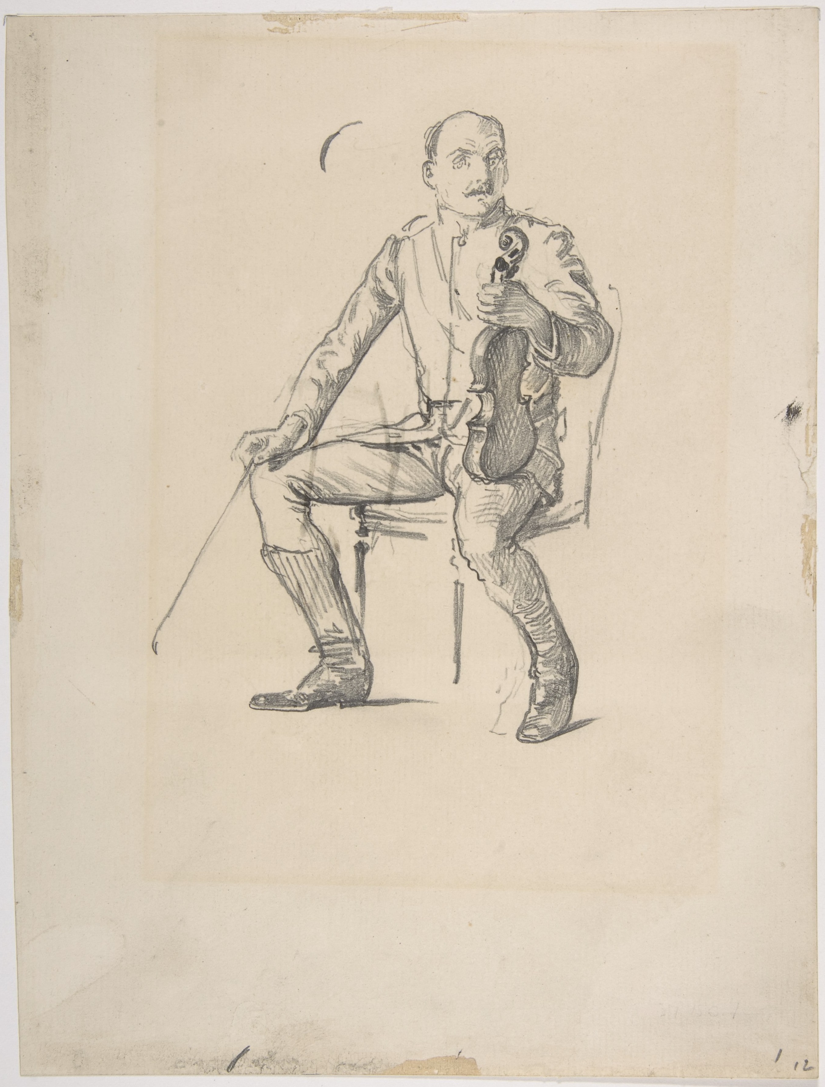 Violinist: study from life