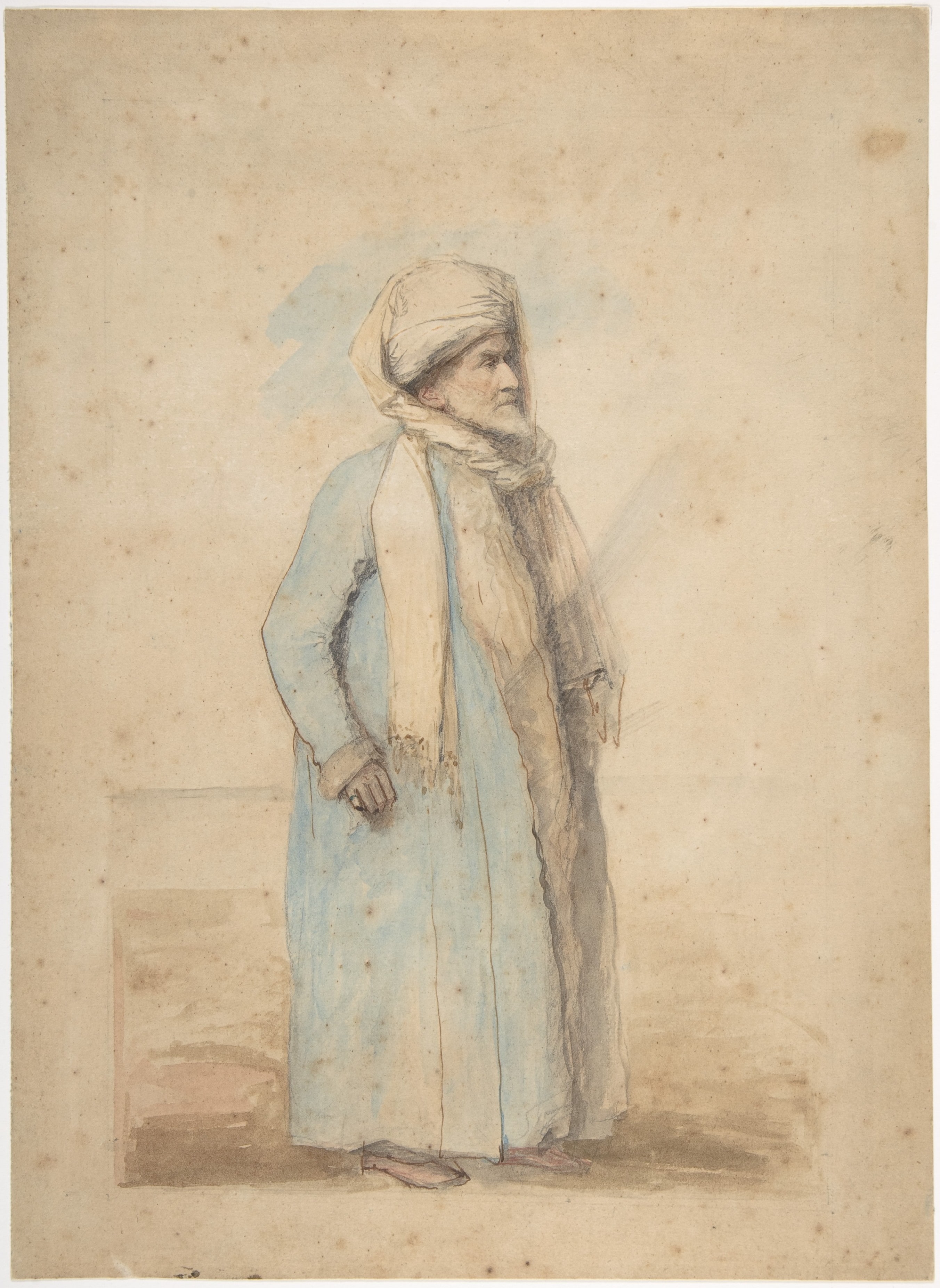 Bearded Man in Oriental Costume