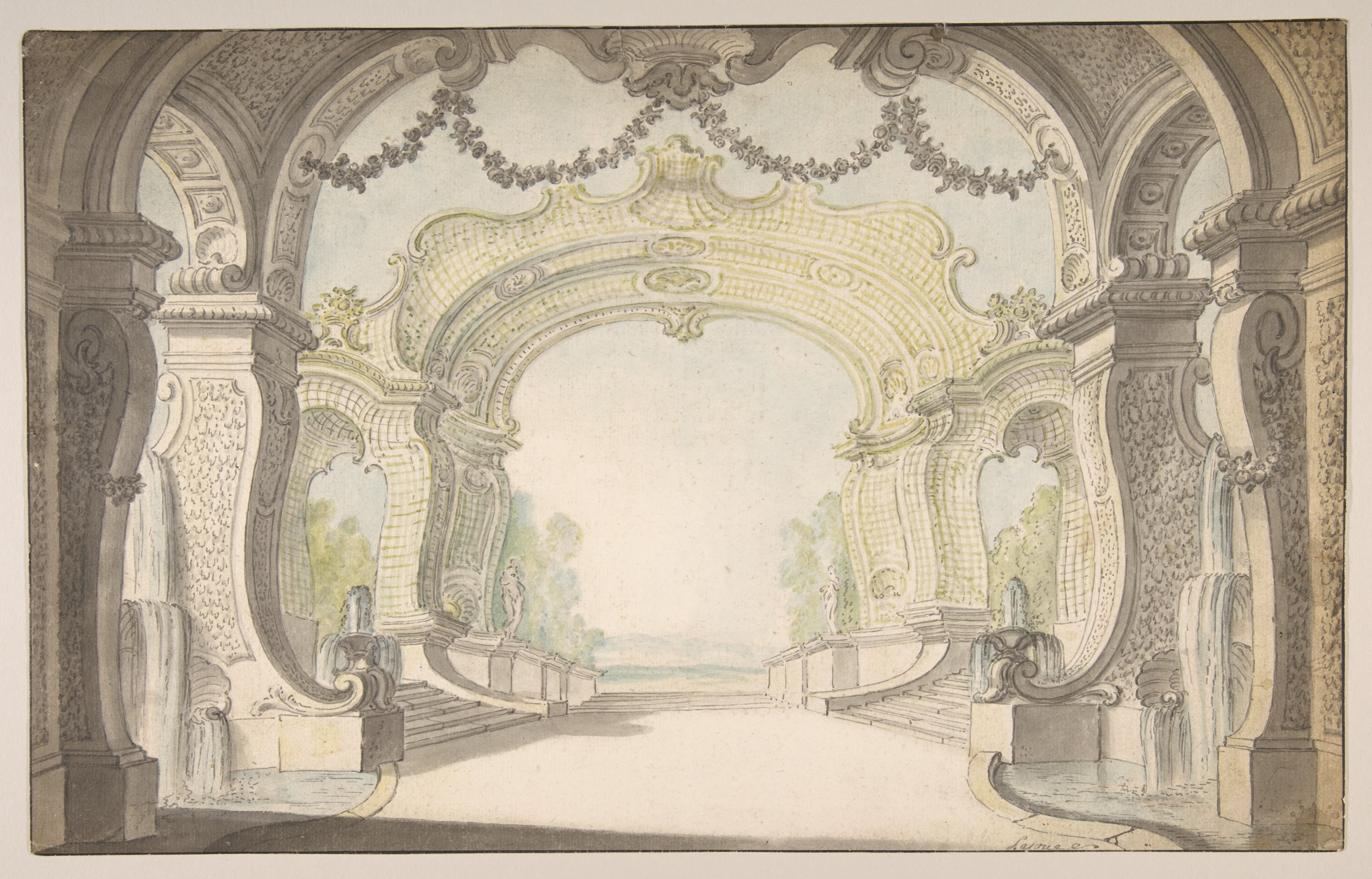 Study for a Stage Set