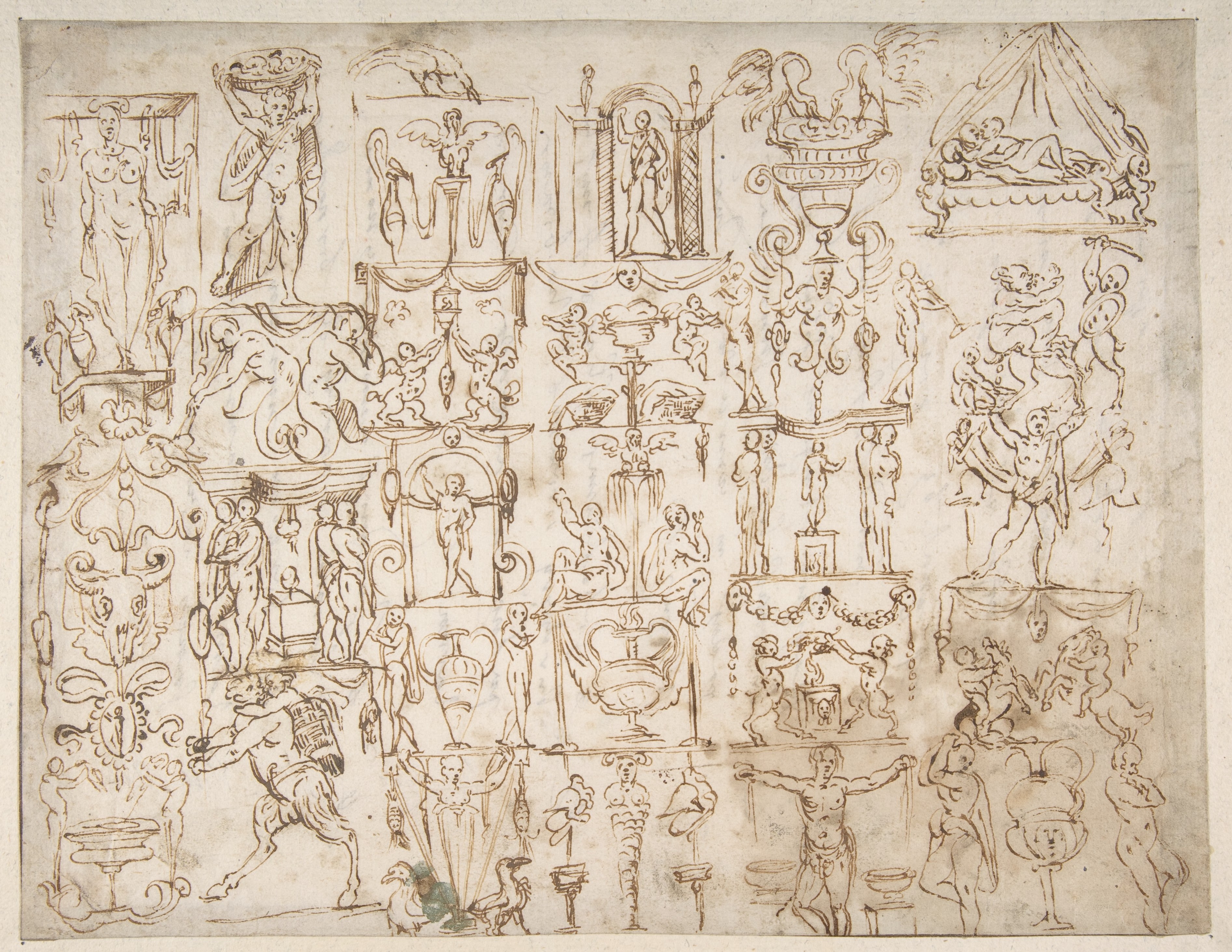 Sketches of Grotesques.