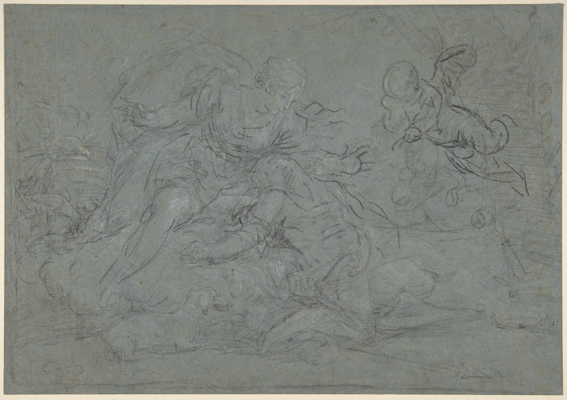 Venus Lamenting the Dead Adonis (or Diana and Endymion)