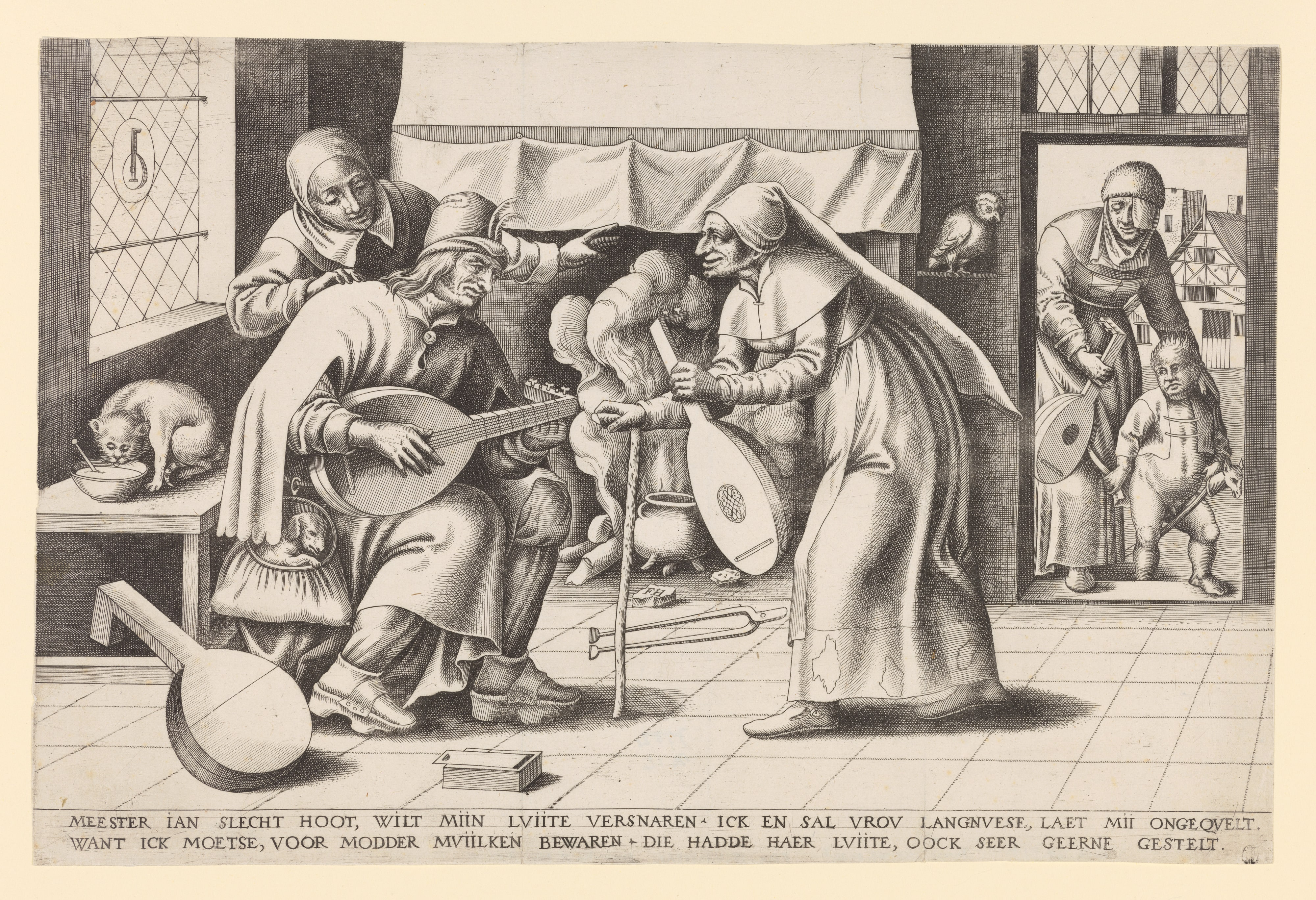 Master John Blockhead or The Lute Maker