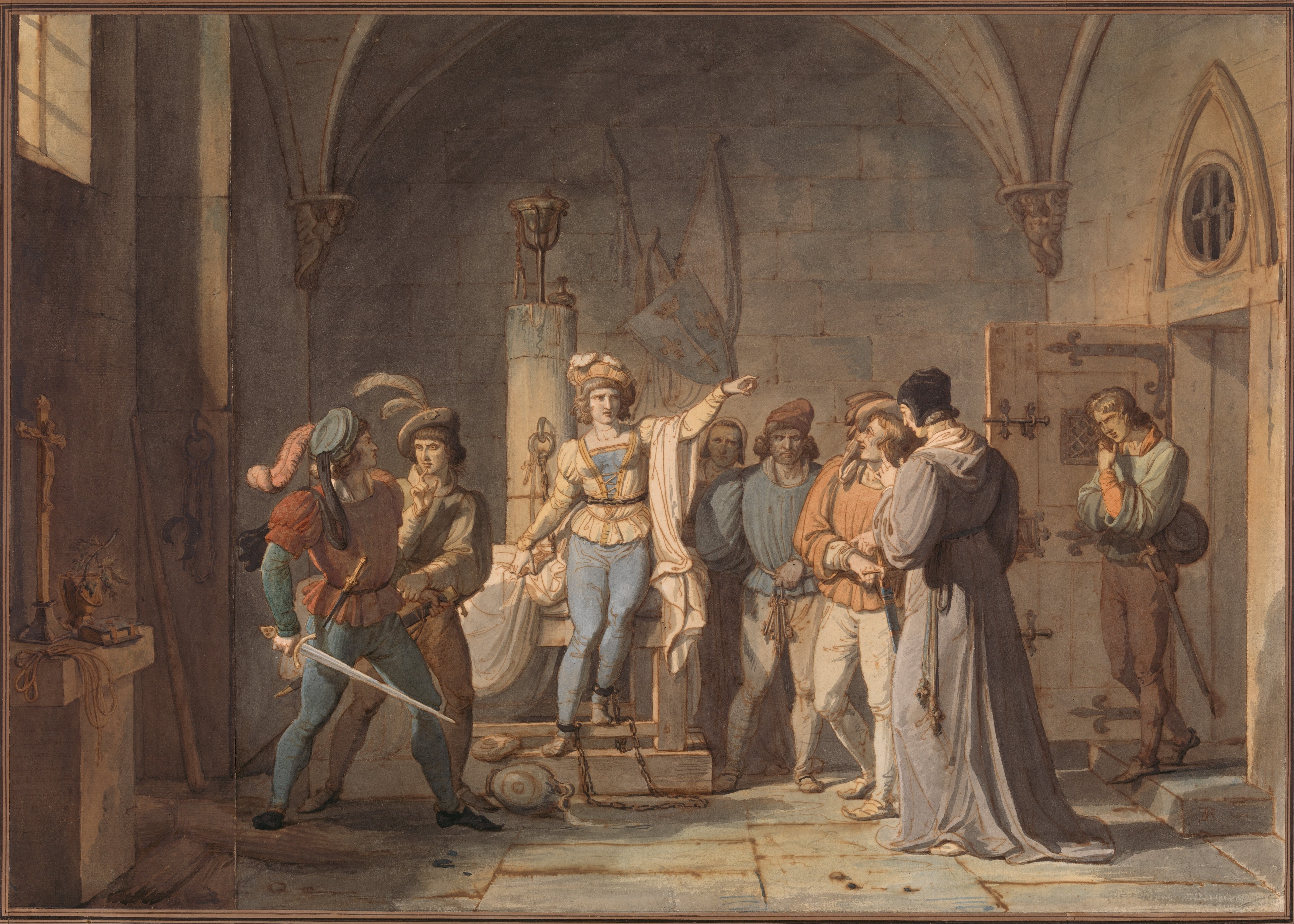 Joan of Arc Imprisoned in Rouen